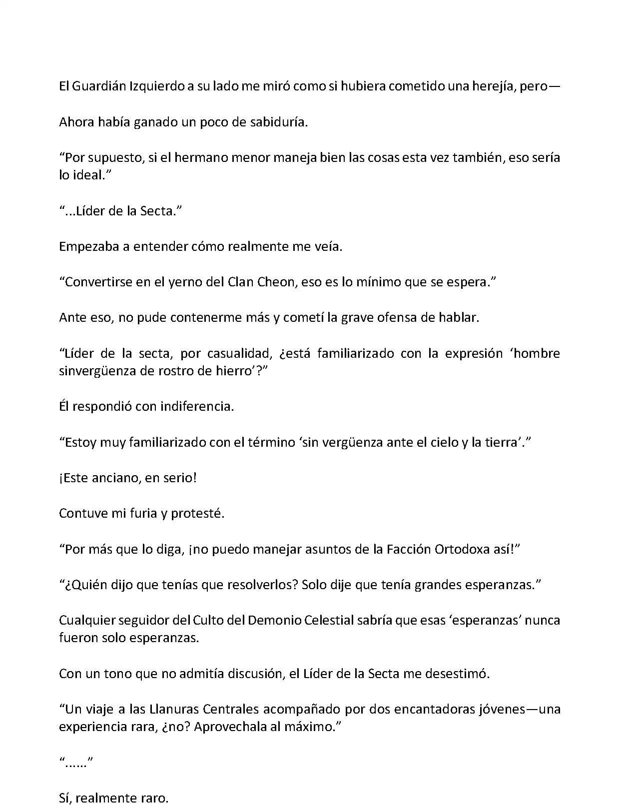 Mi Esposa es la Lider del Culto Demoniaco (Novela) - Capítulo 182 - Página 6 - LectorTMOo