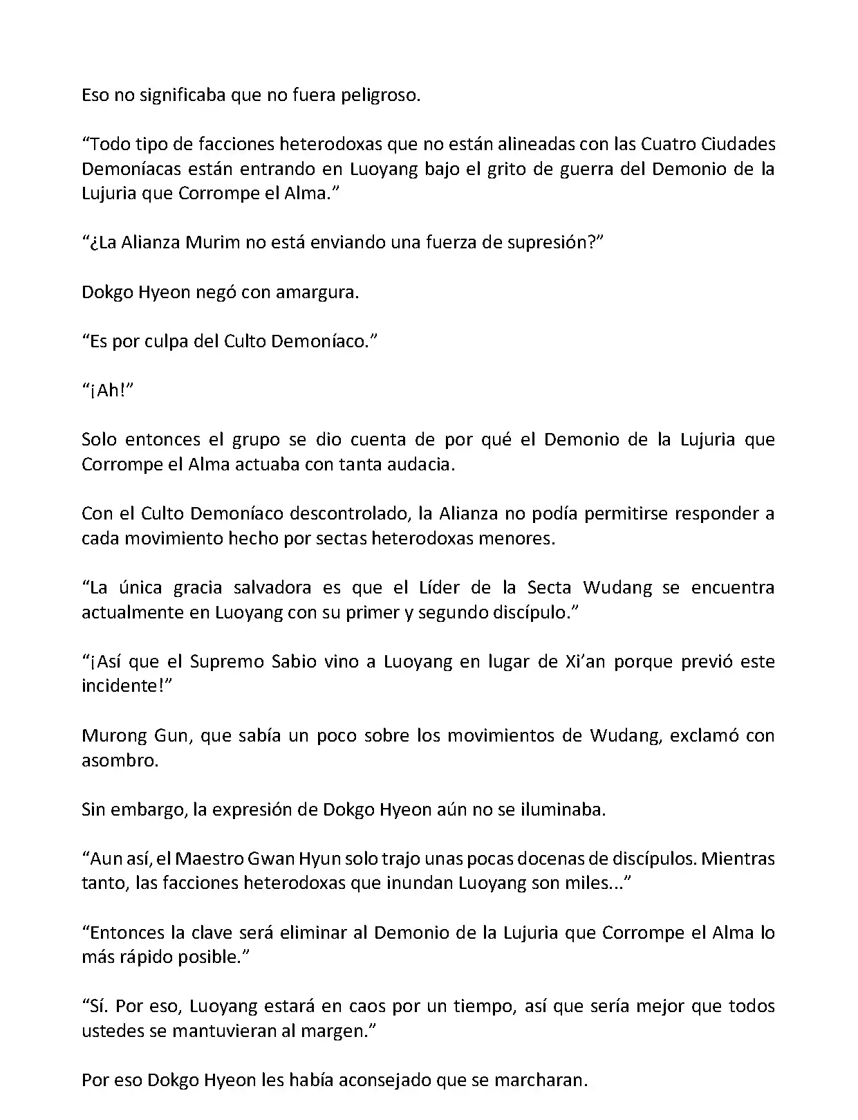 Mi Esposa es la Lider del Culto Demoniaco (Novela) - Capítulo 186 - Página 12 - LectorTMOo