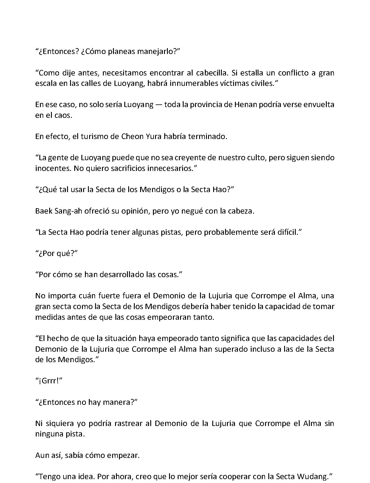 Mi Esposa es la Lider del Culto Demoniaco (Novela) - Capítulo 187 - Página 4 - LectorTMOo