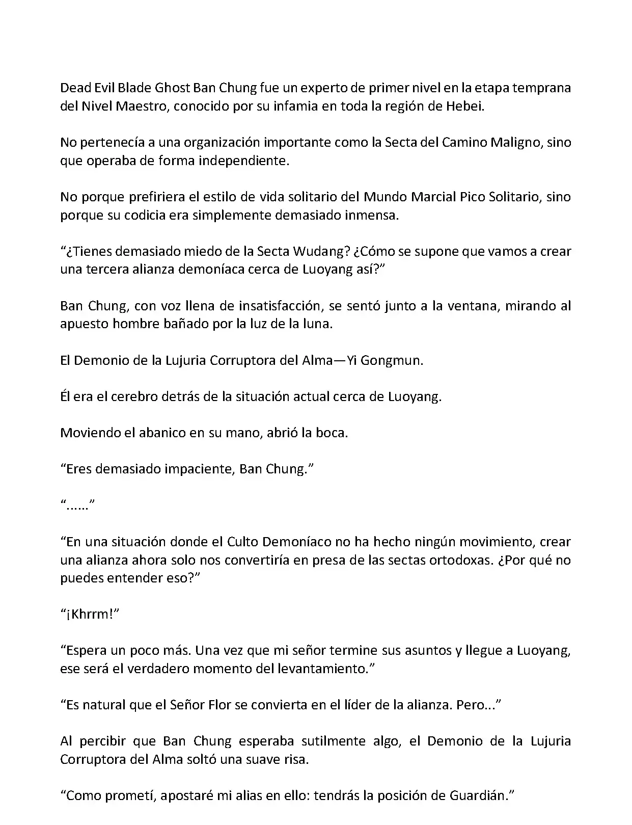 Mi Esposa es la Lider del Culto Demoniaco (Novela) - Capítulo 188 - Página 4 - LectorTMOo