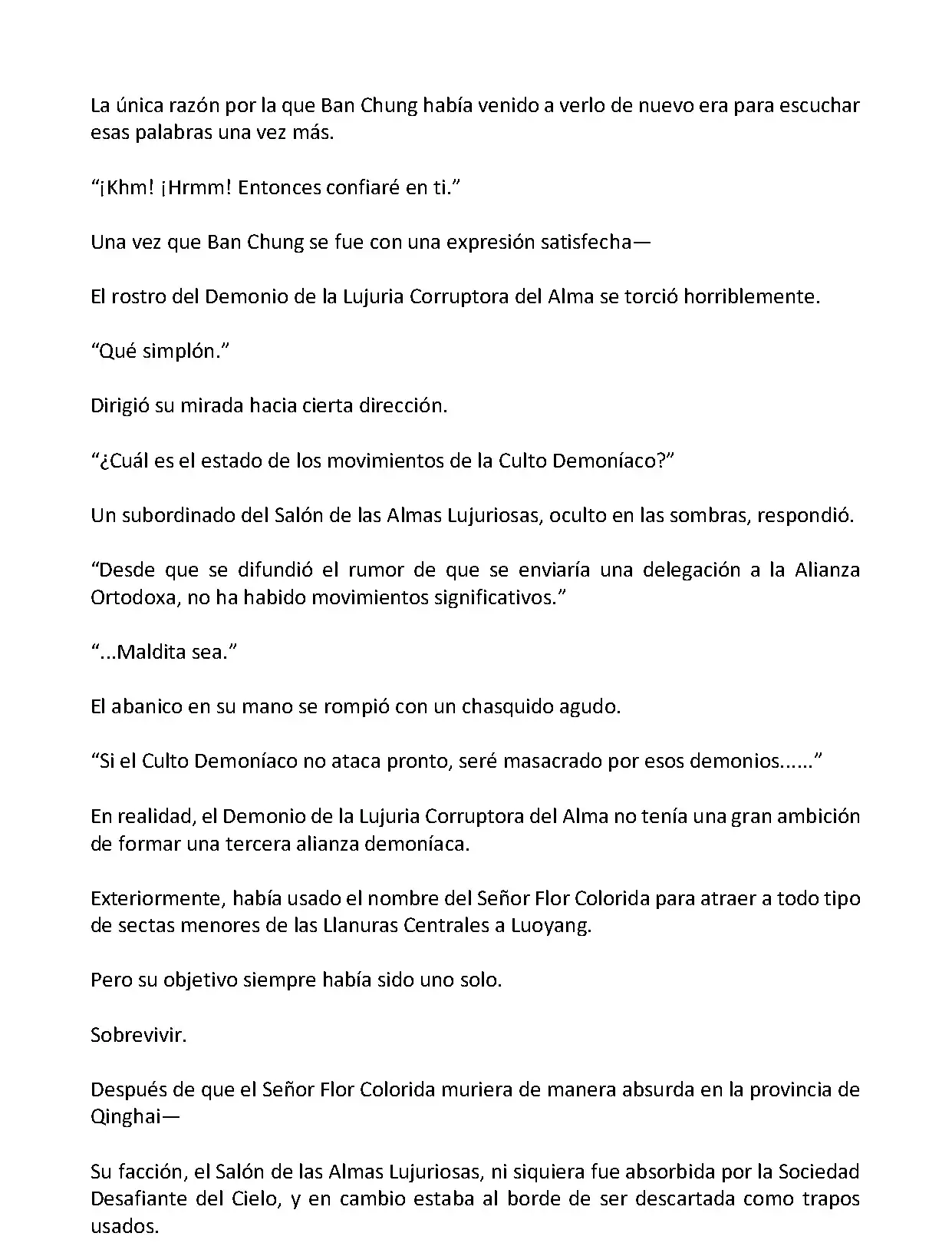 Mi Esposa es la Lider del Culto Demoniaco (Novela) - Capítulo 188 - Página 5 - LectorTMOo