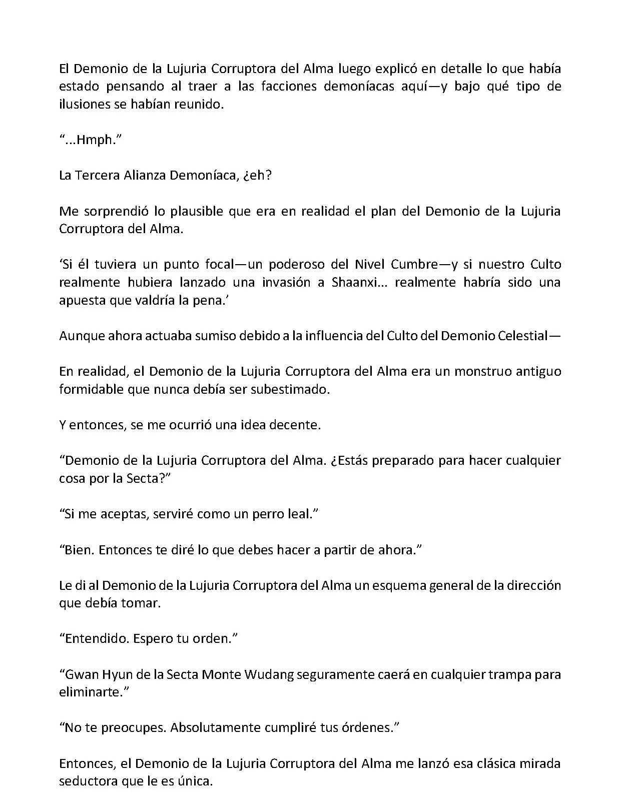 Mi Esposa es la Lider del Culto Demoniaco (Novela) - Capítulo 189 - Página 7 - LectorTMOo
