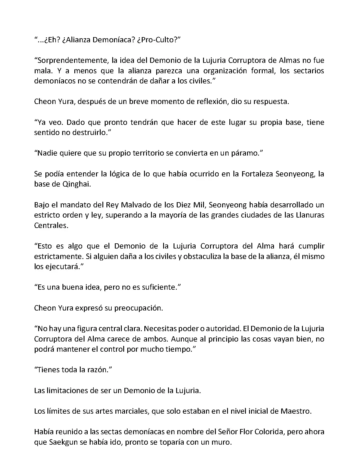 Mi Esposa es la Lider del Culto Demoniaco (Novela) - Capítulo 189 - Página 12 - LectorTMOo
