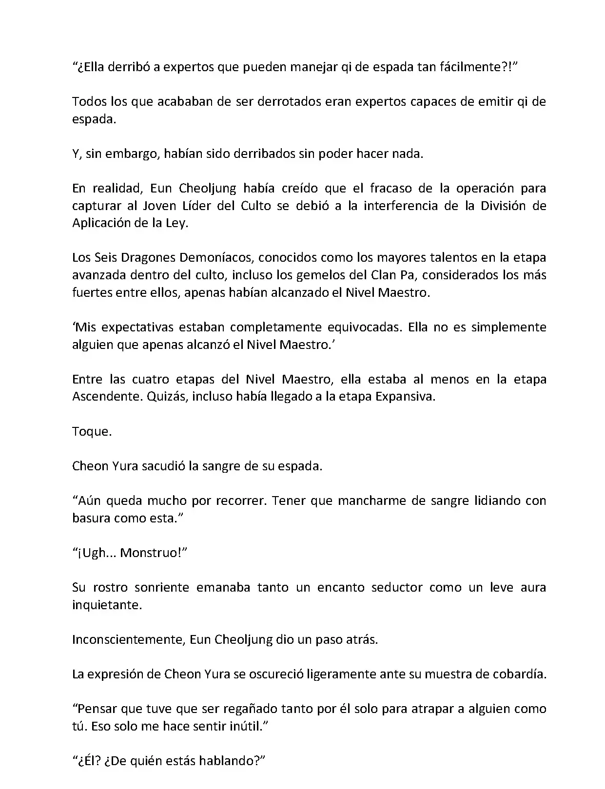 Mi Esposa es la Lider del Culto Demoniaco (Novela) - Capítulo 19 - Página 3 - LectorTMOo