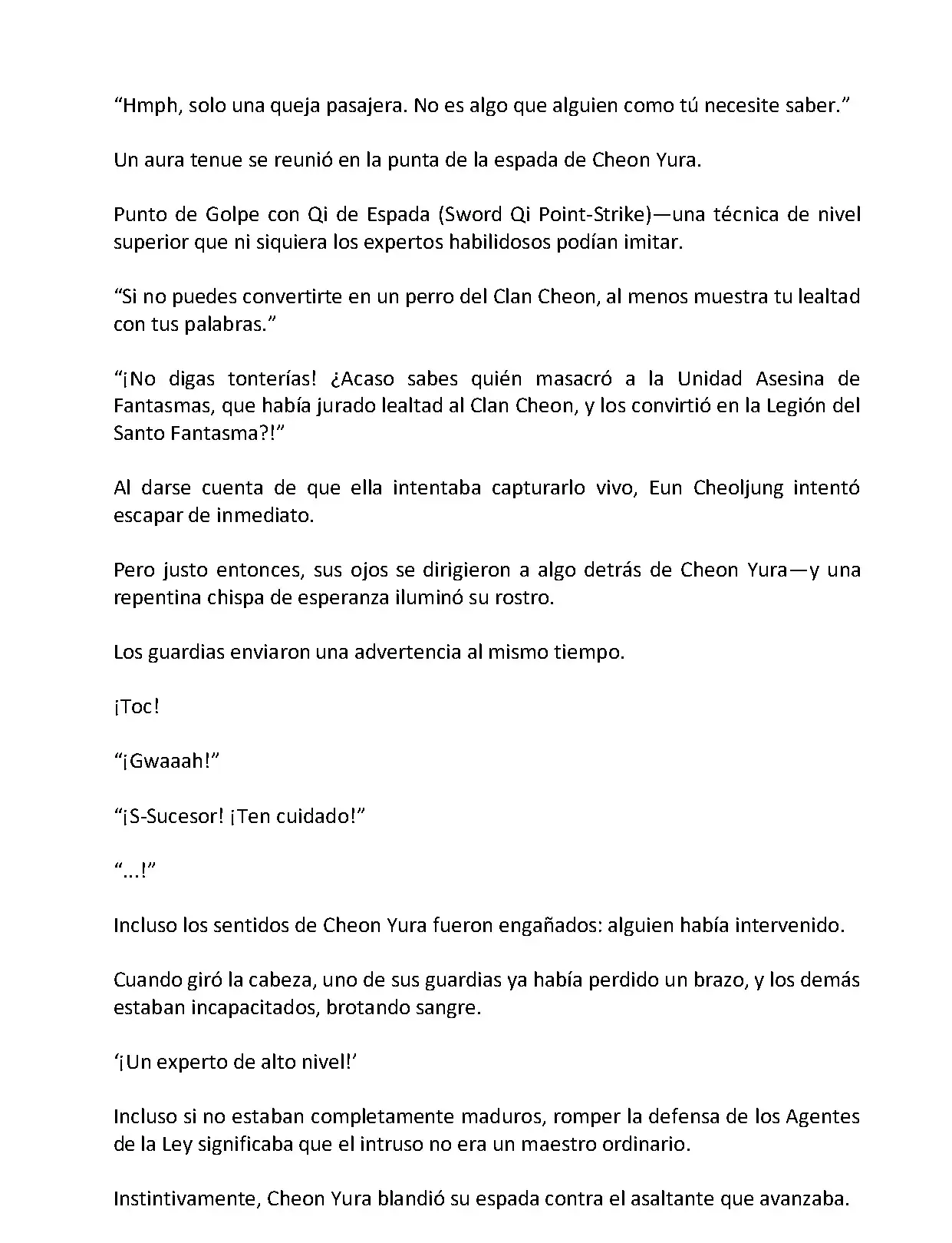 Mi Esposa es la Lider del Culto Demoniaco (Novela) - Capítulo 19 - Página 4 - LectorTMOo