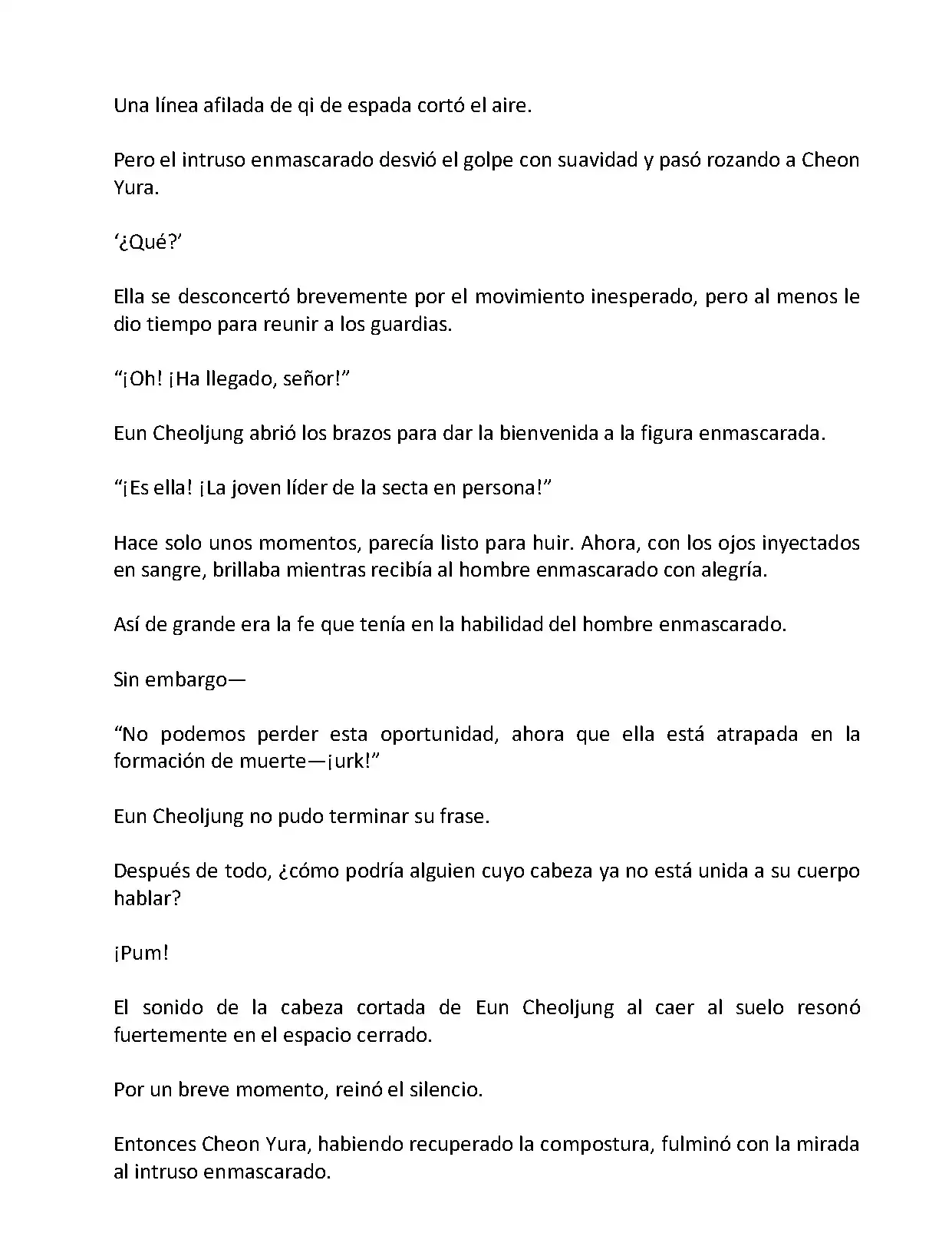 Mi Esposa es la Lider del Culto Demoniaco (Novela) - Capítulo 19 - Página 5 - LectorTMOo