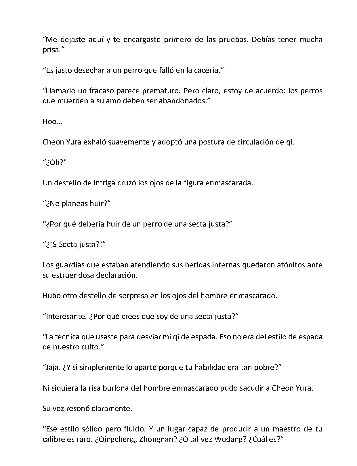 Mi Esposa es la Lider del Culto Demoniaco (Novela) - Capítulo 19 - Página 6 - LectorTMOo