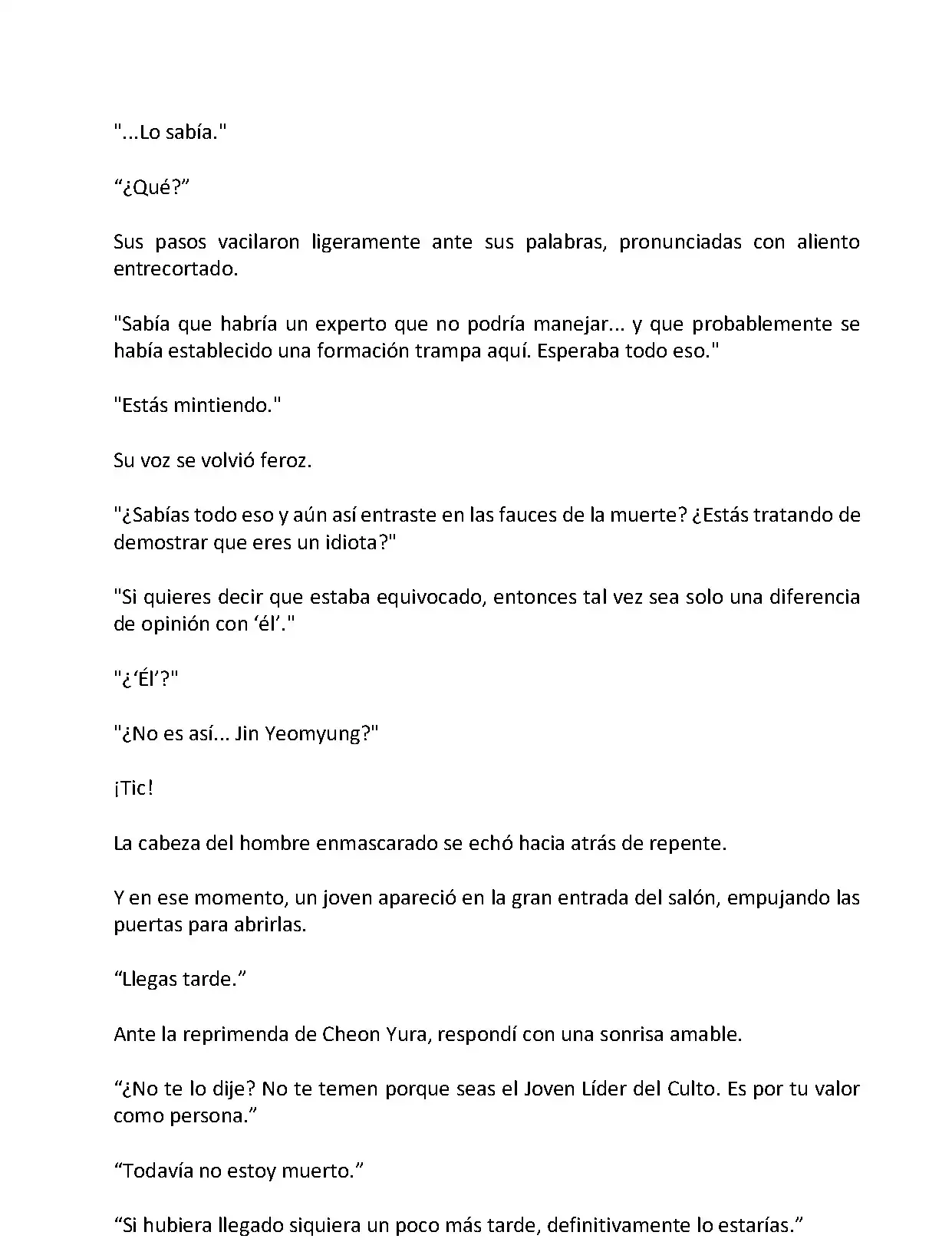 Mi Esposa es la Lider del Culto Demoniaco (Novela) - Capítulo 19 - Página 12 - LectorTMOo