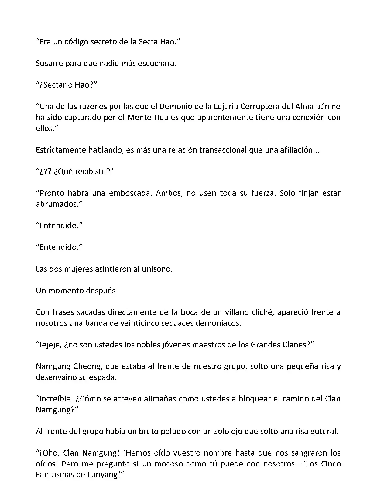 Mi Esposa es la Lider del Culto Demoniaco (Novela) - Capítulo 190 - Página 11 - LectorTMOo