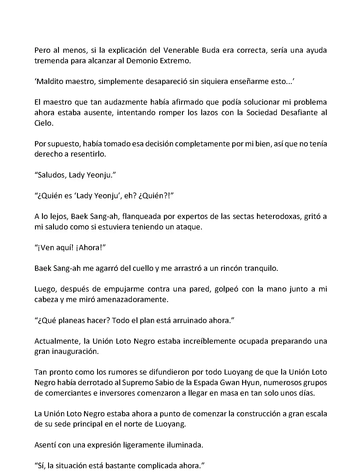 Mi Esposa es la Lider del Culto Demoniaco (Novela) - Capítulo 195 - Página 6 - LectorTMOo