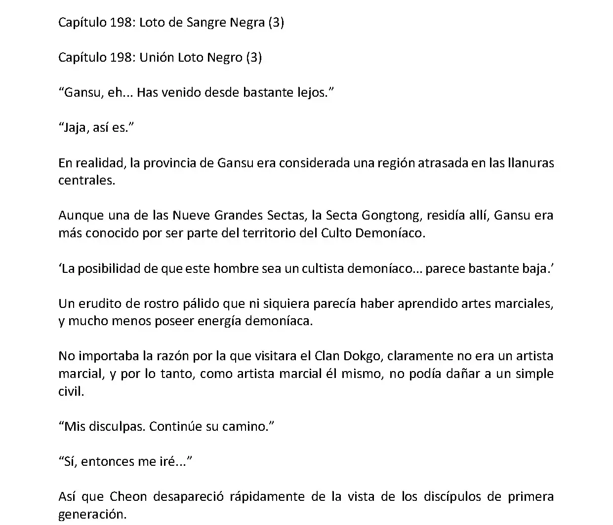 Mi Esposa es la Lider del Culto Demoniaco (Novela) - Capítulo 198 - Página 2 - LectorTMOo