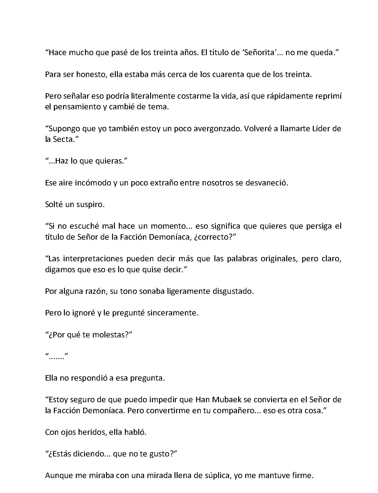 Mi Esposa es la Lider del Culto Demoniaco (Novela) - Capítulo 2 - Página 5 - LectorTMOo