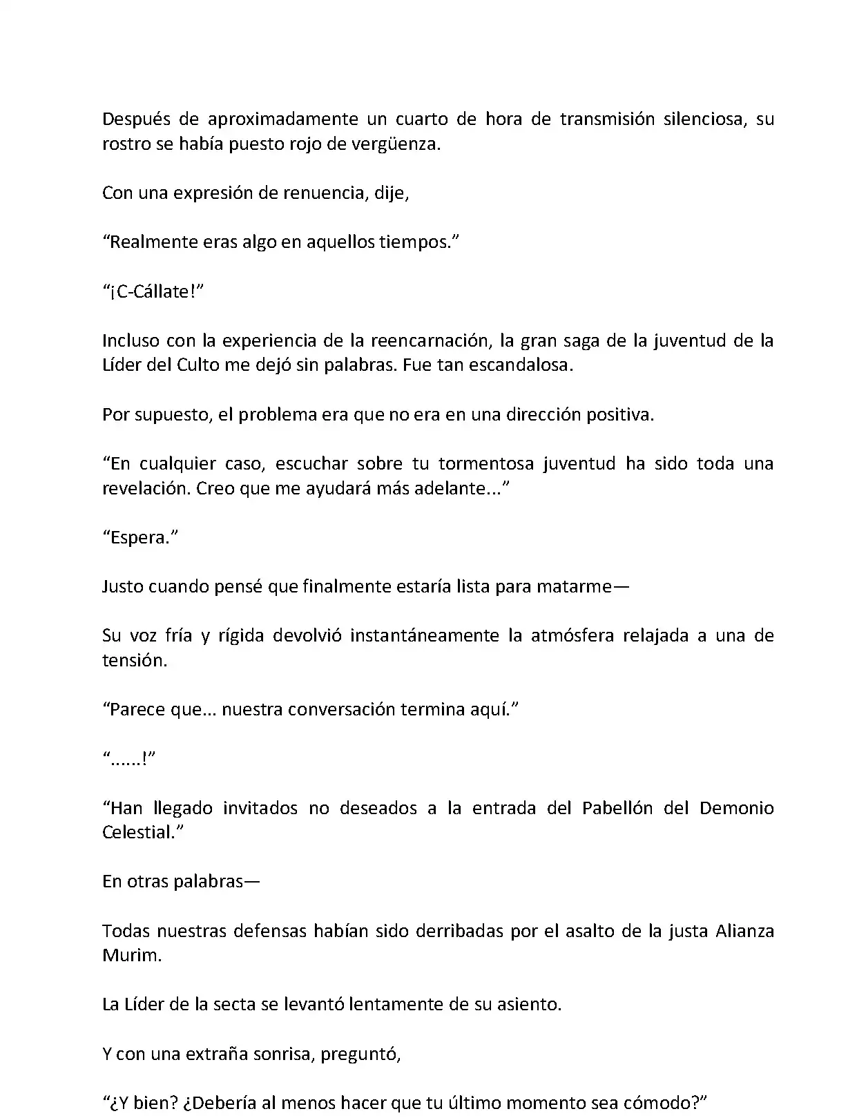 Mi Esposa es la Lider del Culto Demoniaco (Novela) - Capítulo 2 - Página 9 - LectorTMOo