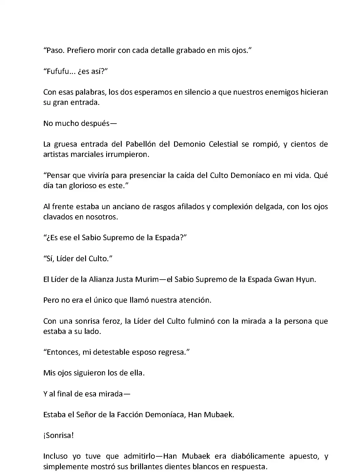 Mi Esposa es la Lider del Culto Demoniaco (Novela) - Capítulo 2 - Página 10 - LectorTMOo