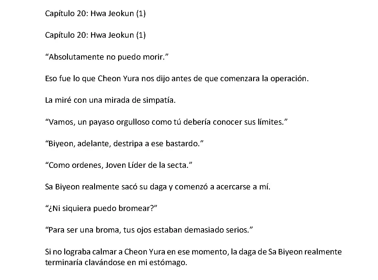 Mi Esposa es la Lider del Culto Demoniaco (Novela) - Capítulo 20 - Página 2 - LectorTMOo