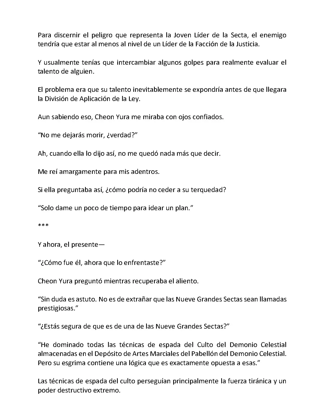 Mi Esposa es la Lider del Culto Demoniaco (Novela) - Capítulo 20 - Página 7 - LectorTMOo