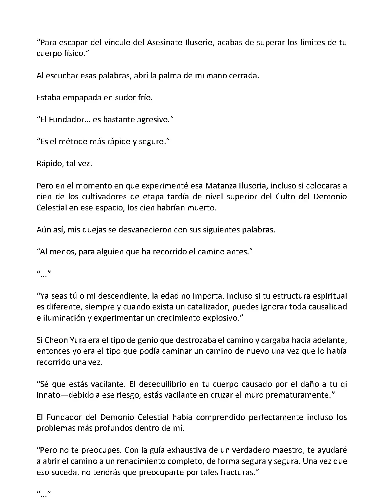 Mi Esposa es la Lider del Culto Demoniaco (Novela) - Capítulo 205 - Página 6 - LectorTMOo