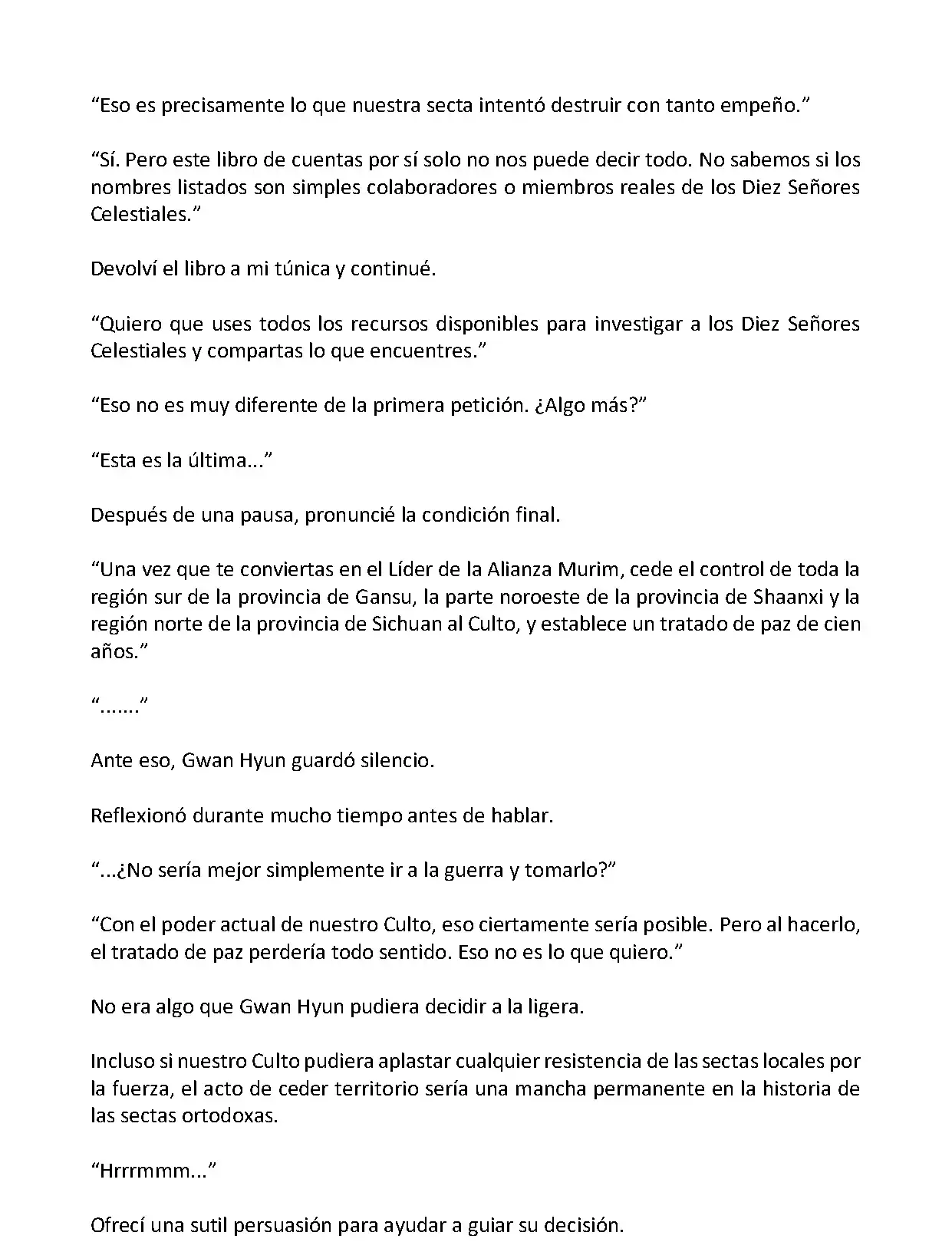 Mi Esposa es la Lider del Culto Demoniaco (Novela) - Capítulo 209 - Página 10 - LectorTMOo