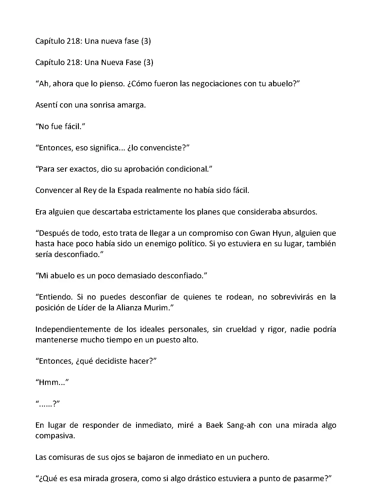 Mi Esposa es la Lider del Culto Demoniaco (Novela) - Capítulo 218 - Página 2 - LectorTMOo