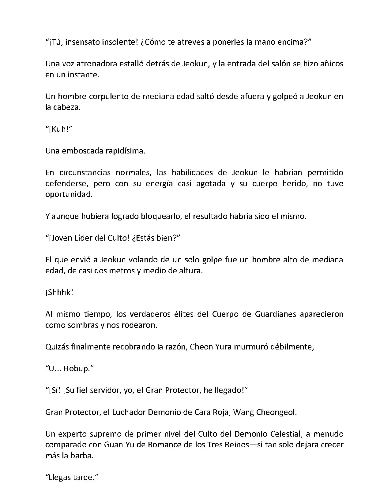 Mi Esposa es la Lider del Culto Demoniaco (Novela) - Capítulo 22 - Página 4 - LectorTMOo