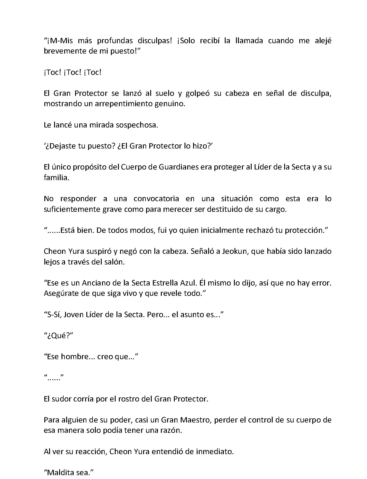 Mi Esposa es la Lider del Culto Demoniaco (Novela) - Capítulo 22 - Página 5 - LectorTMOo