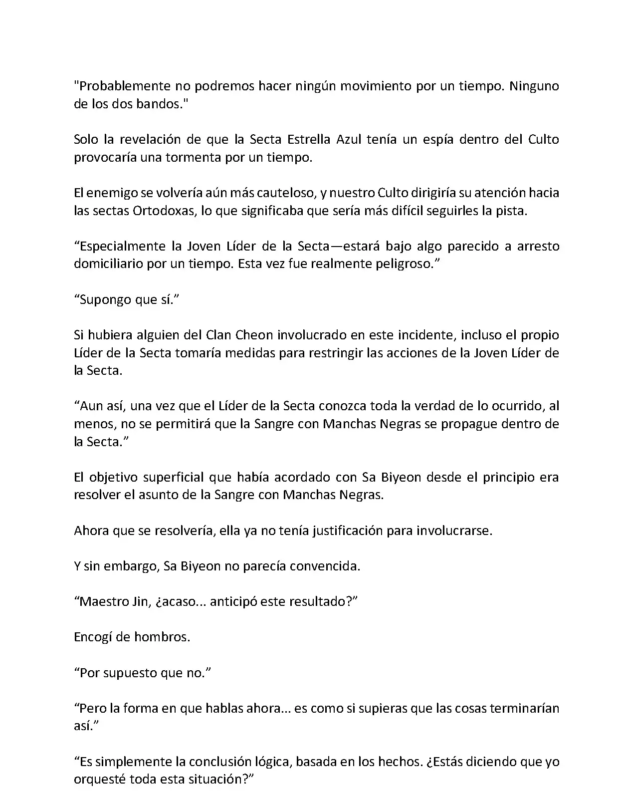 Mi Esposa es la Lider del Culto Demoniaco (Novela) - Capítulo 22 - Página 8 - LectorTMOo