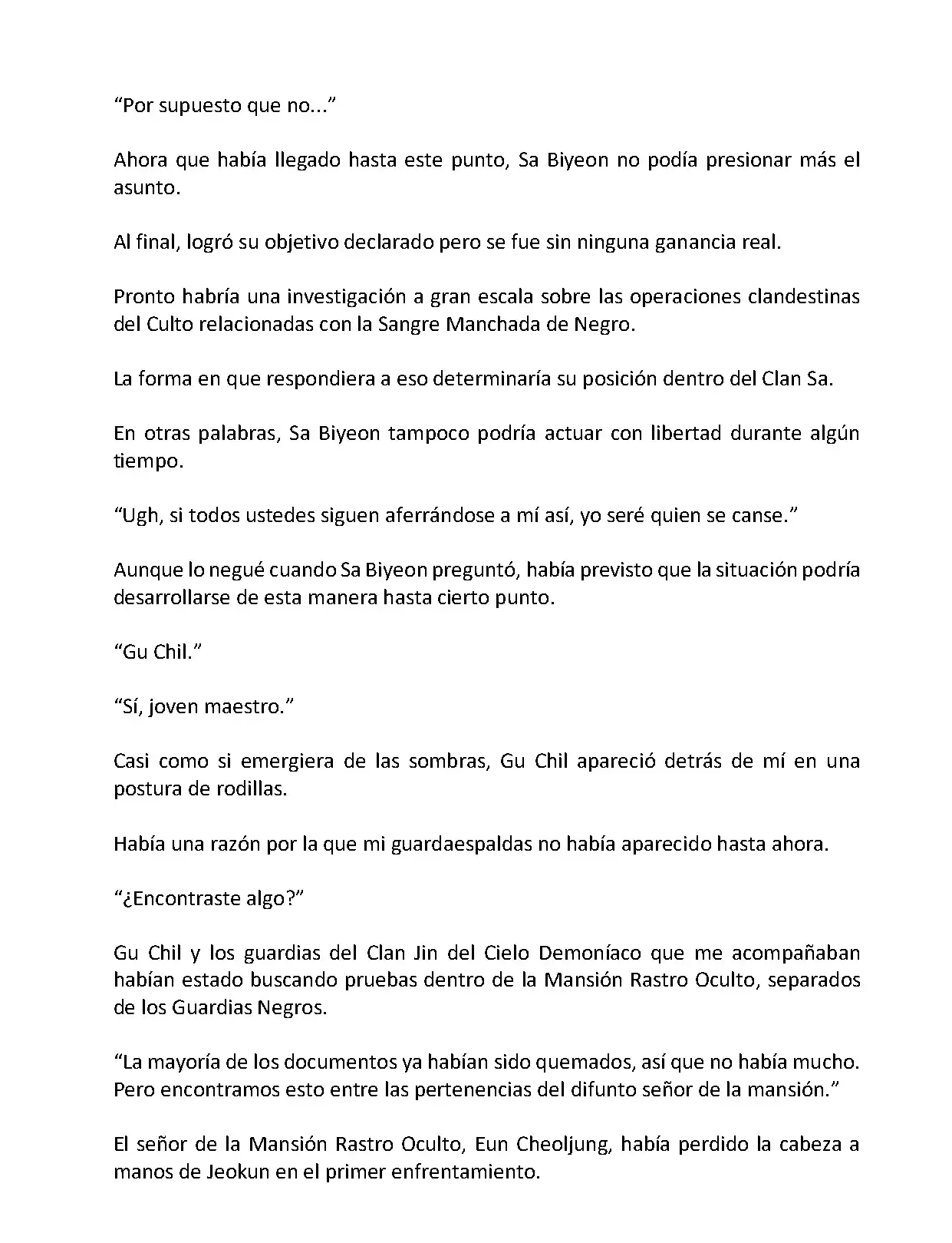 Mi Esposa es la Lider del Culto Demoniaco (Novela) - Capítulo 22 - Página 9 - LectorTMOo