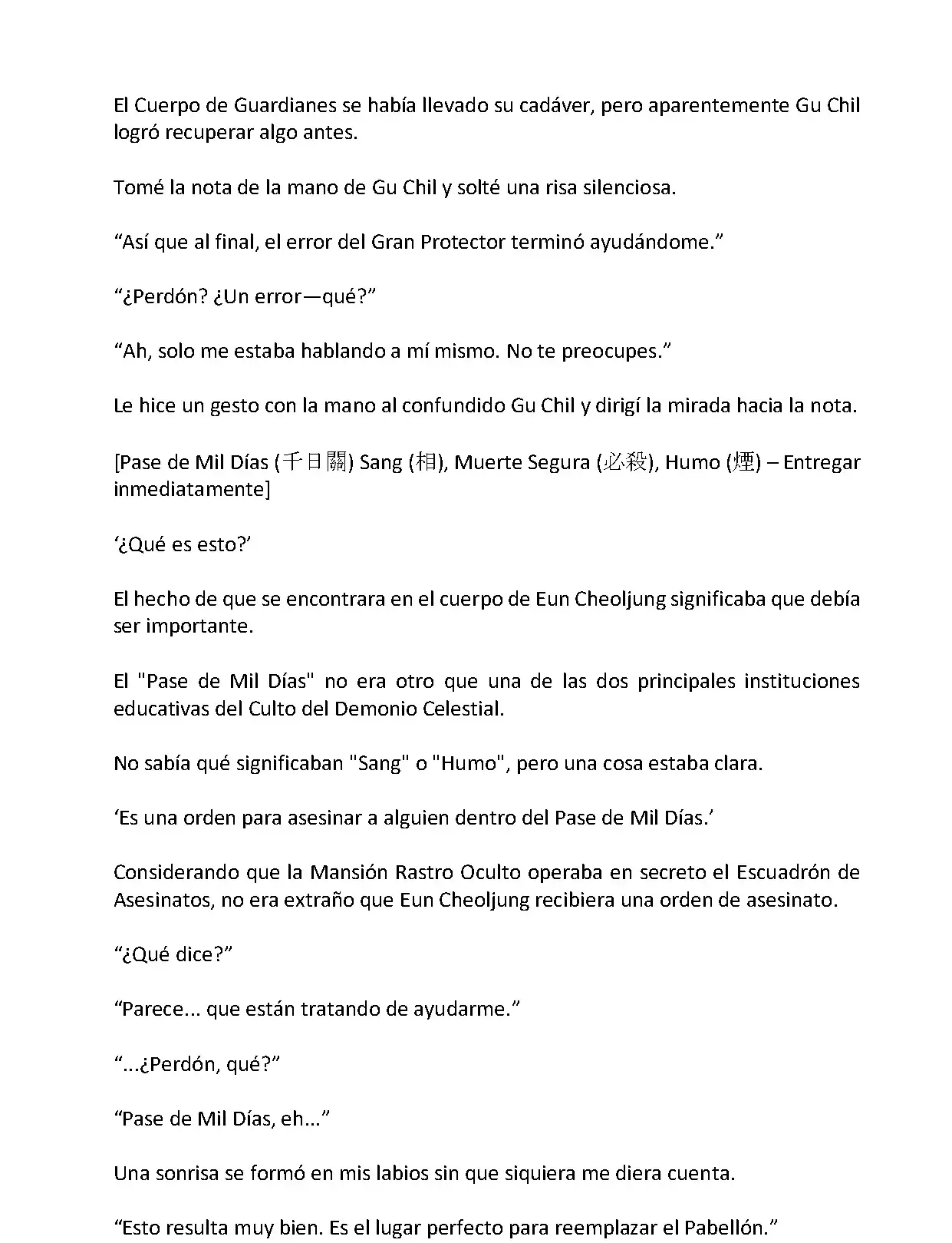 Mi Esposa es la Lider del Culto Demoniaco (Novela) - Capítulo 22 - Página 10 - LectorTMOo