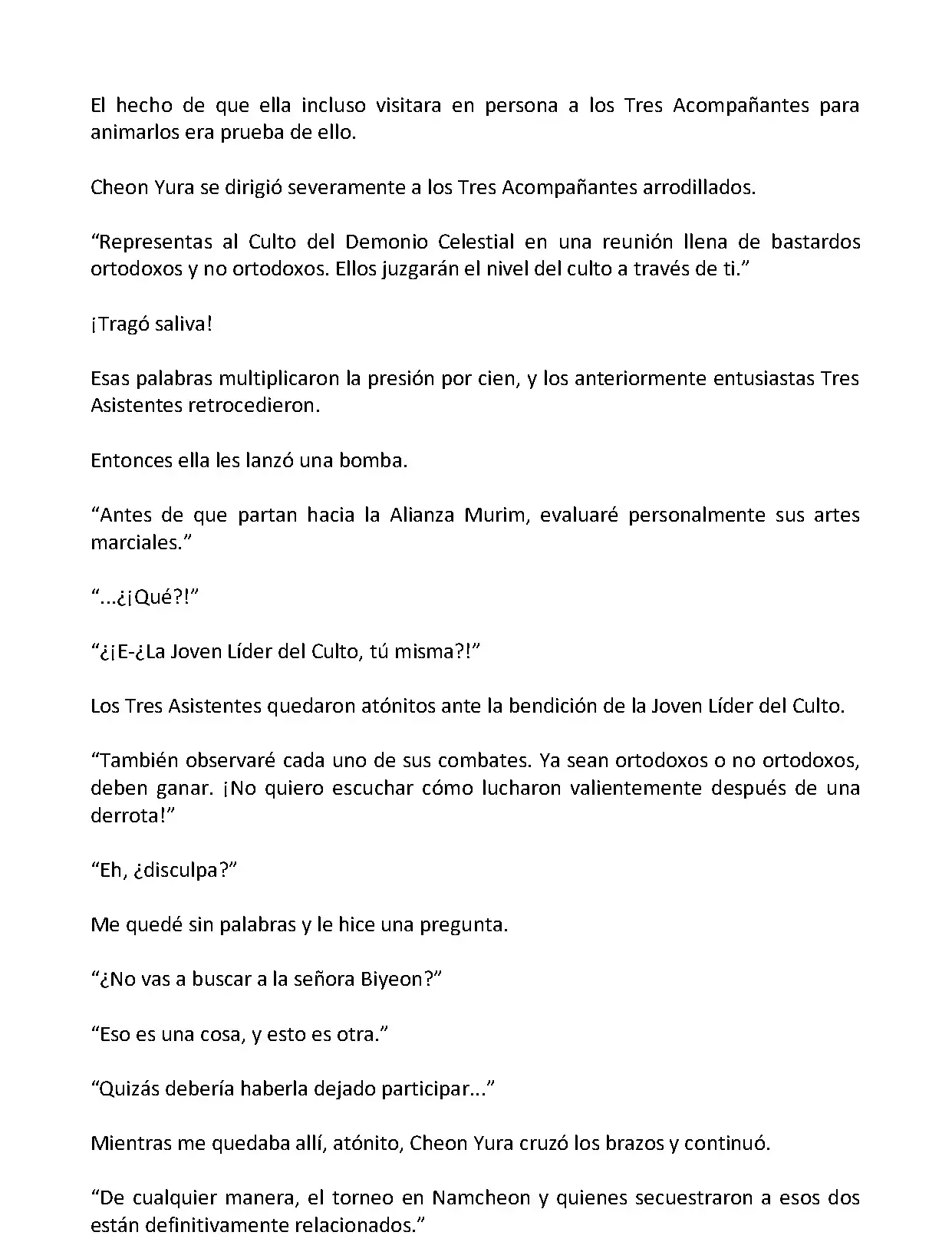Mi Esposa es la Lider del Culto Demoniaco (Novela) - Capítulo 222 - Página 5 - LectorTMOo