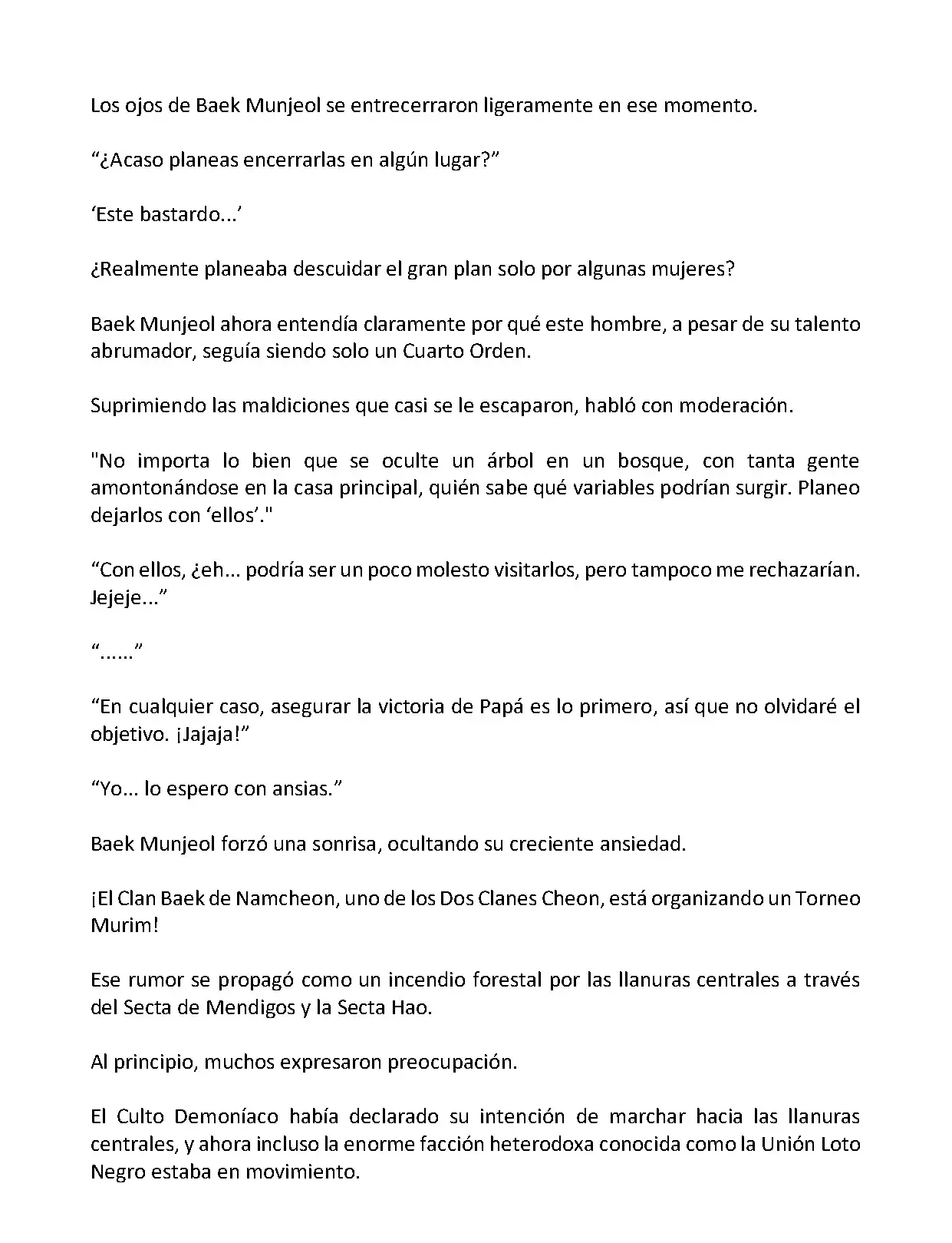 Mi Esposa es la Lider del Culto Demoniaco (Novela) - Capítulo 224 - Página 5 - LectorTMOo