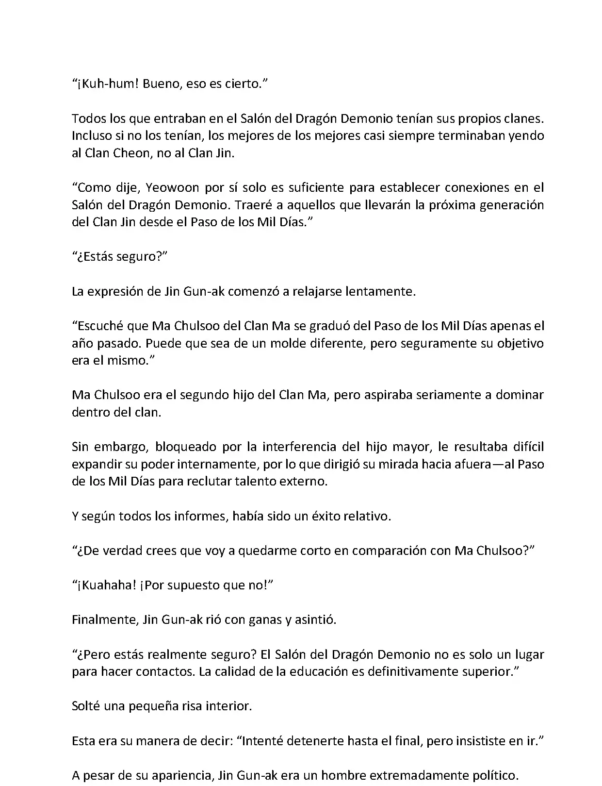 Mi Esposa es la Lider del Culto Demoniaco (Novela) - Capítulo 23 - Página 6 - LectorTMOo