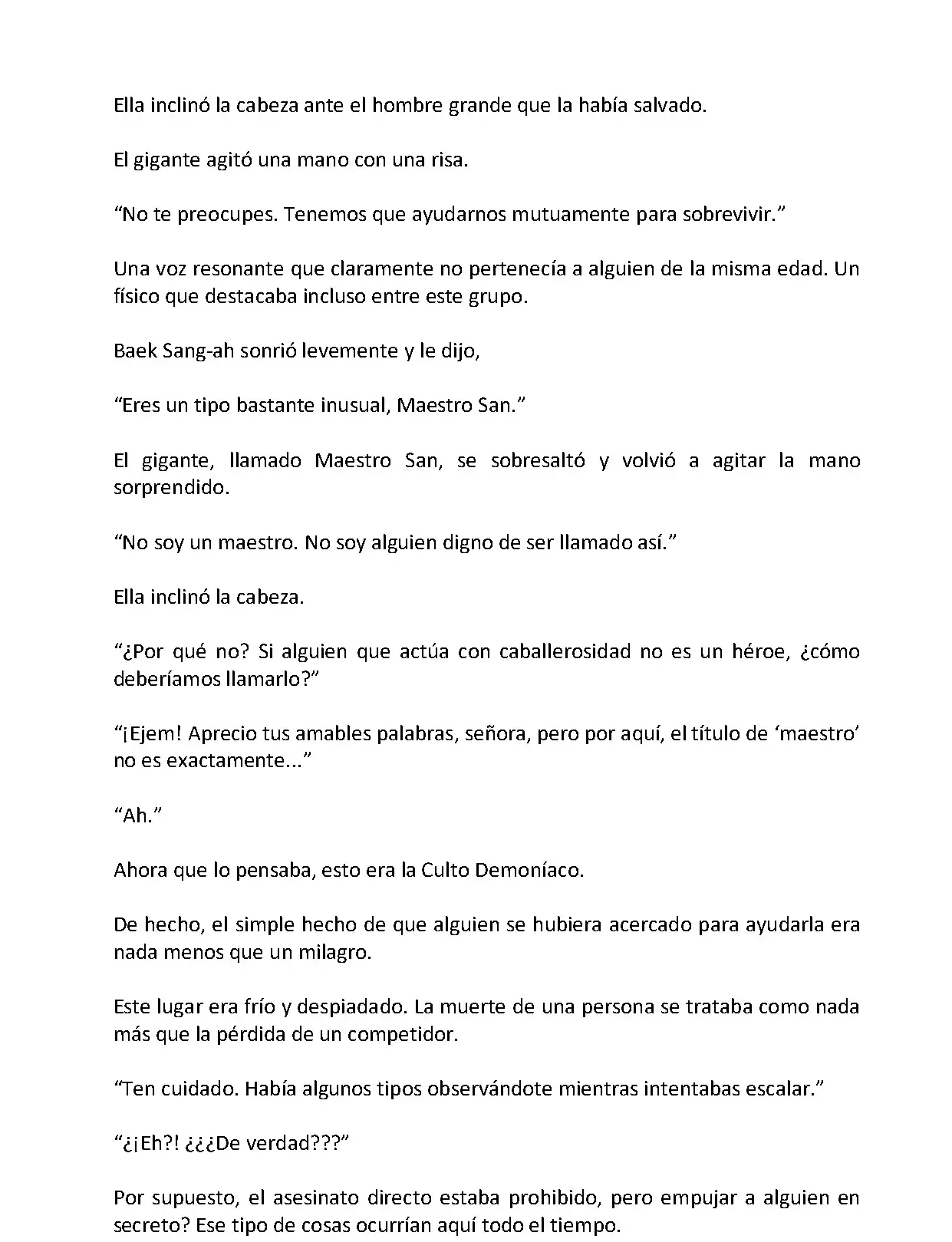 Mi Esposa es la Lider del Culto Demoniaco (Novela) - Capítulo 24 - Página 4 - LectorTMOo
