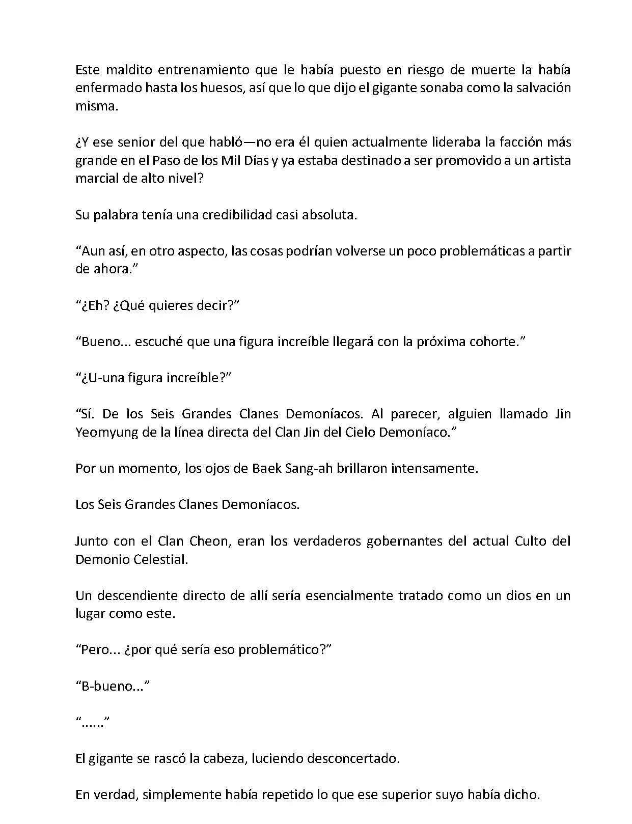 Mi Esposa es la Lider del Culto Demoniaco (Novela) - Capítulo 24 - Página 6 - LectorTMOo