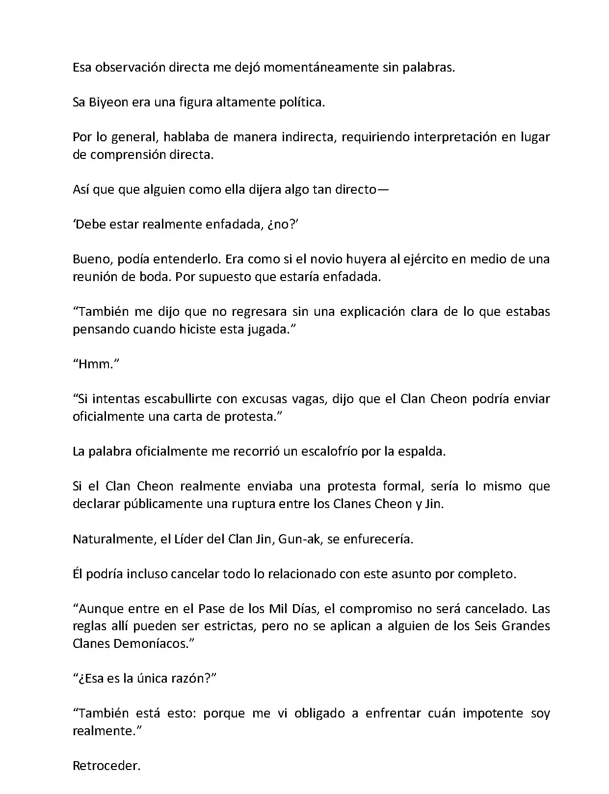 Mi Esposa es la Lider del Culto Demoniaco (Novela) - Capítulo 24 - Página 8 - LectorTMOo