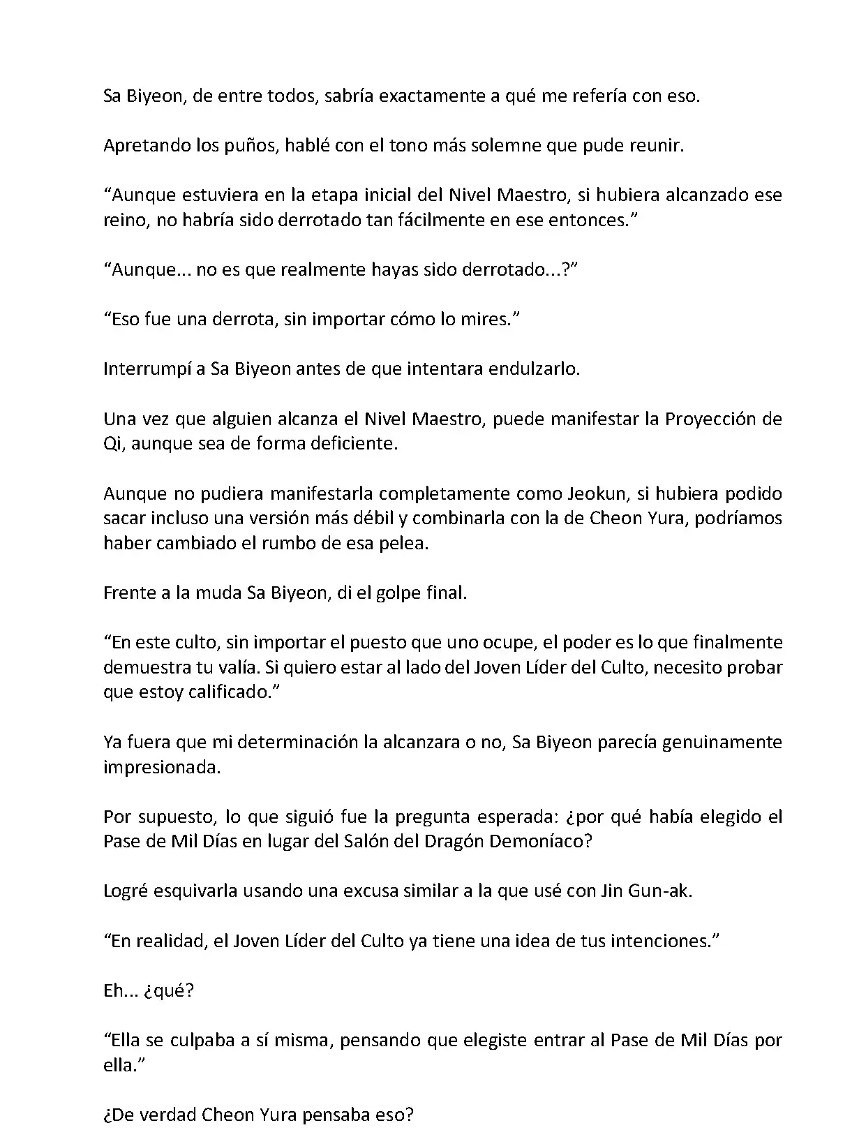 Mi Esposa es la Lider del Culto Demoniaco (Novela) - Capítulo 24 - Página 9 - LectorTMOo