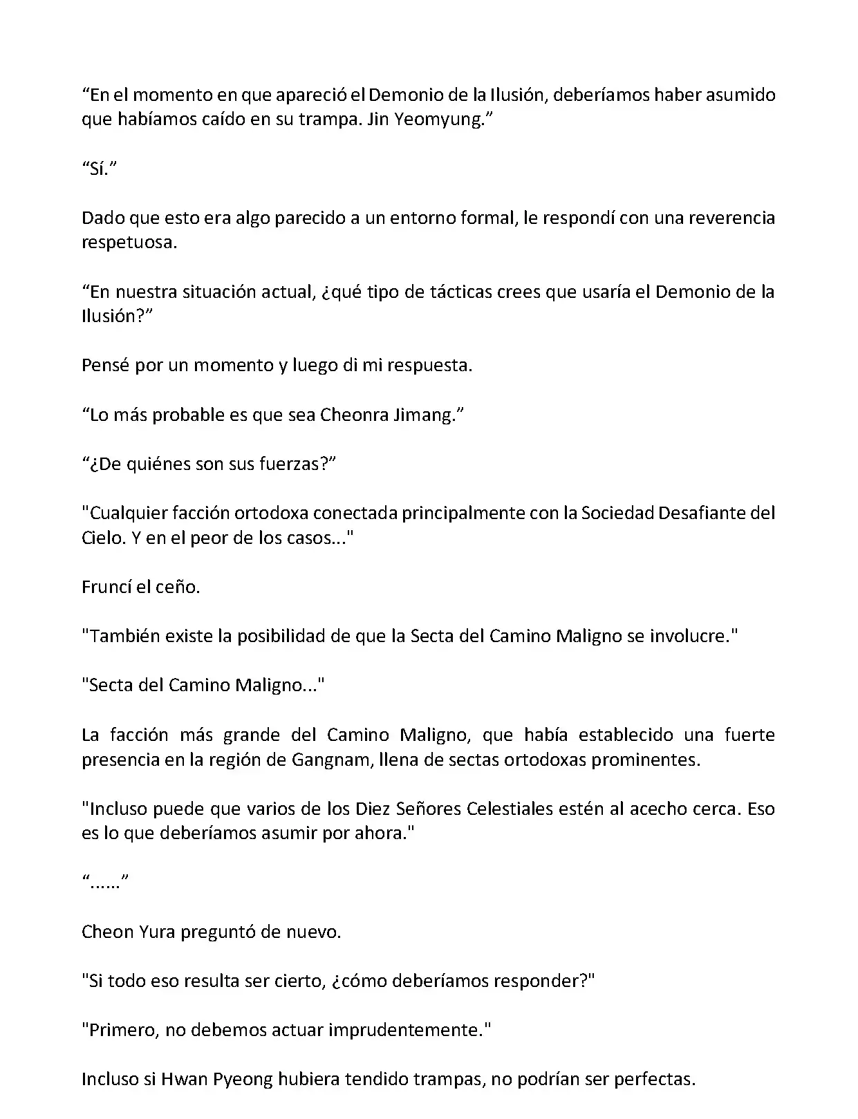 Mi Esposa es la Lider del Culto Demoniaco (Novela) - Capítulo 240 - Página 10 - LectorTMOo