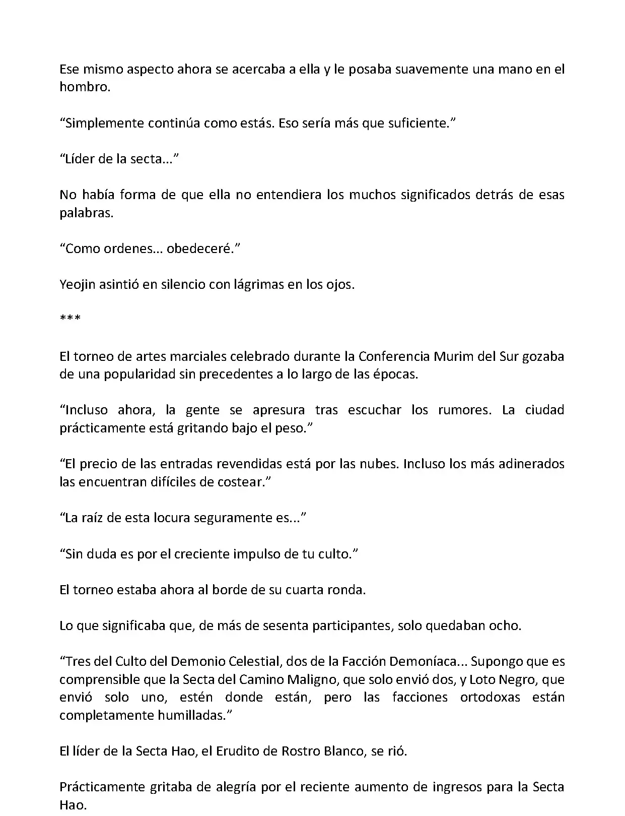 Mi Esposa es la Lider del Culto Demoniaco (Novela) - Capítulo 243 - Página 5 - LectorTMOo