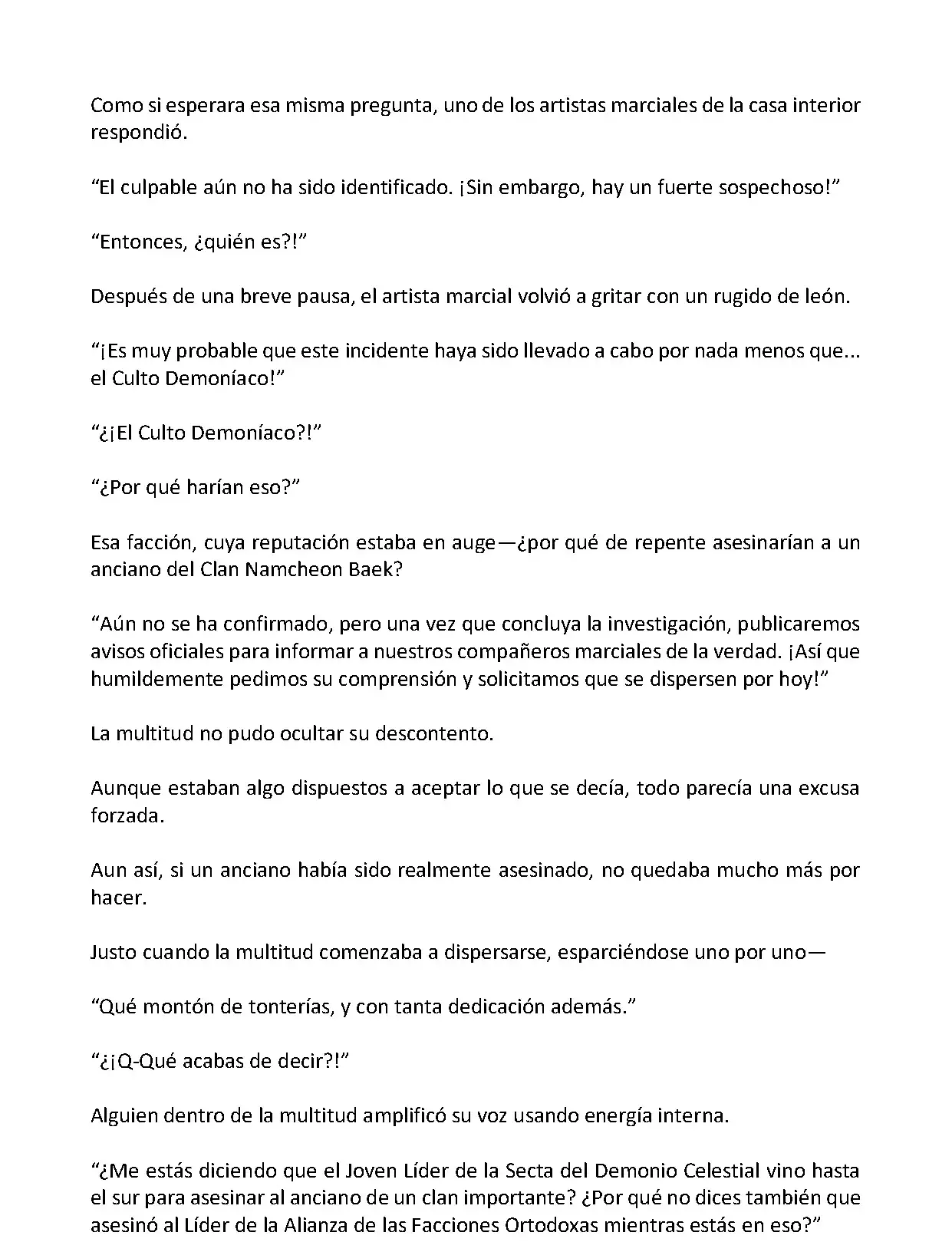 Mi Esposa es la Lider del Culto Demoniaco (Novela) - Capítulo 244 - Página 12 - LectorTMOo
