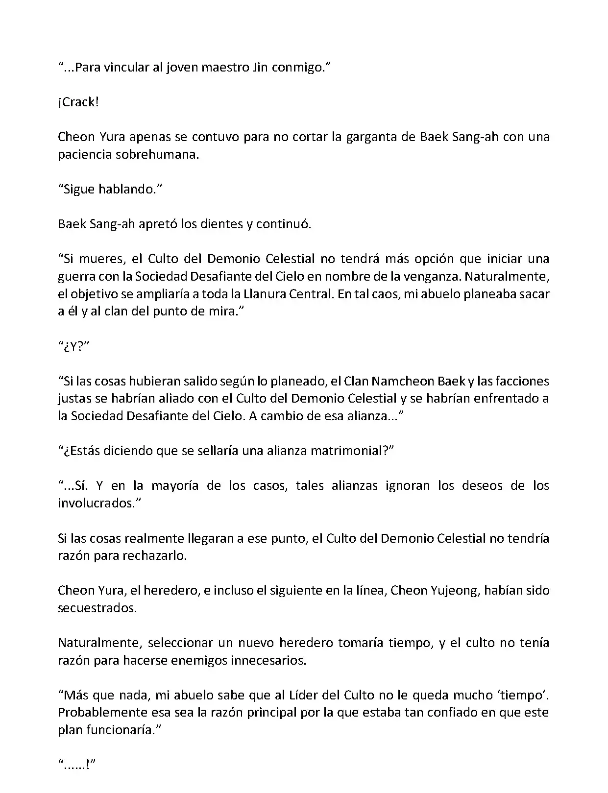 Mi Esposa es la Lider del Culto Demoniaco (Novela) - Capítulo 247 - Página 5 - LectorTMOo
