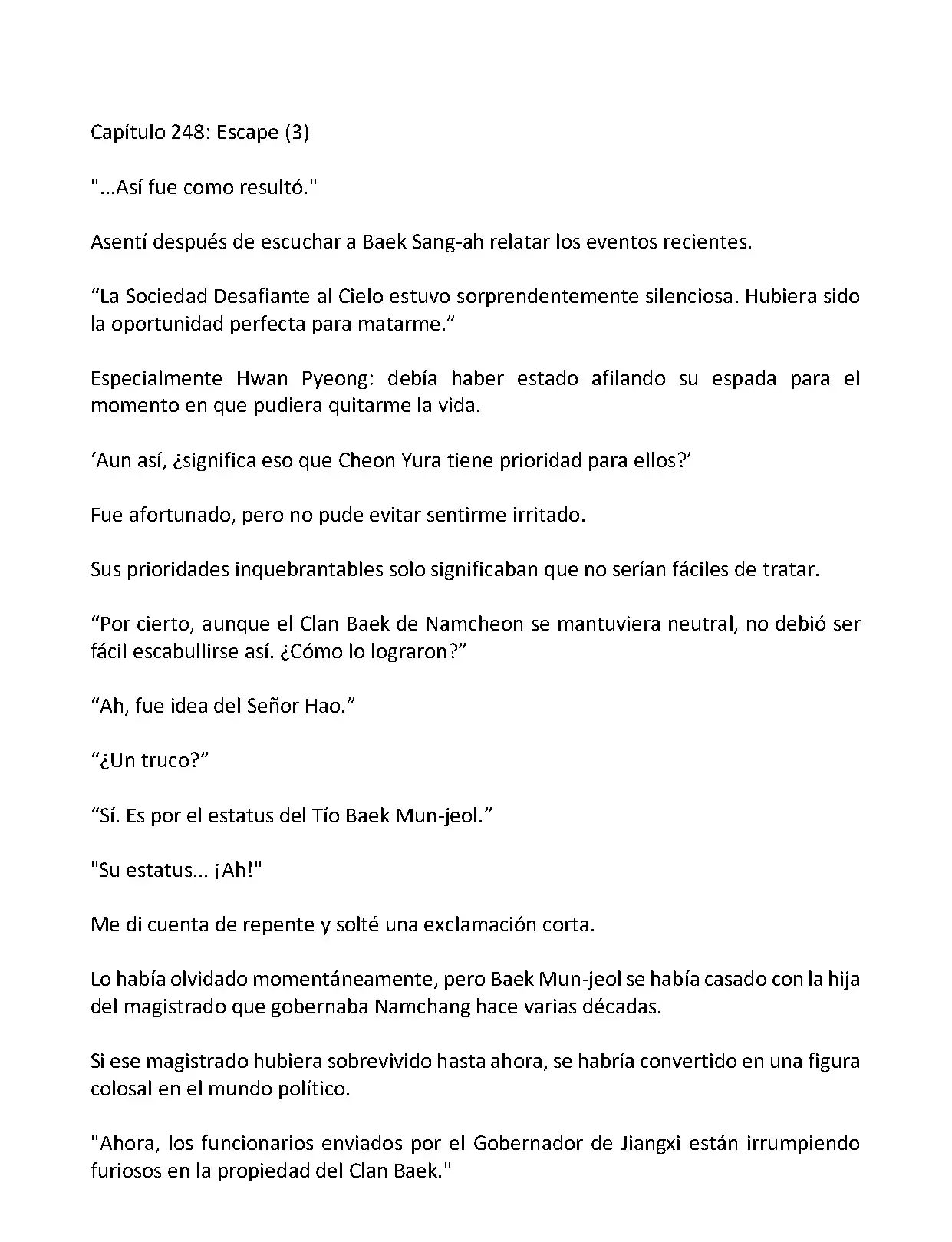 Mi Esposa es la Lider del Culto Demoniaco (Novela) - Capítulo 248 - Página 3 - LectorTMOo