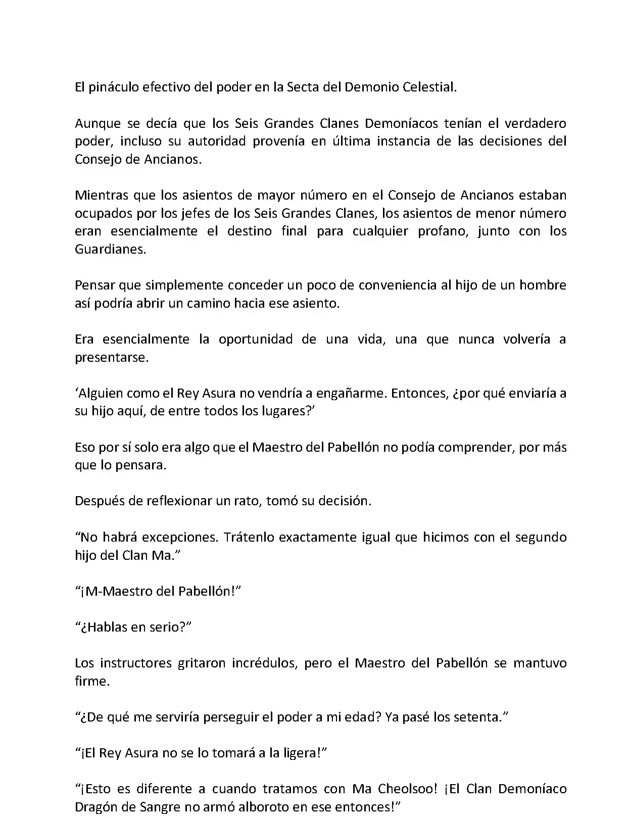 Mi Esposa es la Lider del Culto Demoniaco (Novela) - Capítulo 25 - Página 5 - LectorTMOo