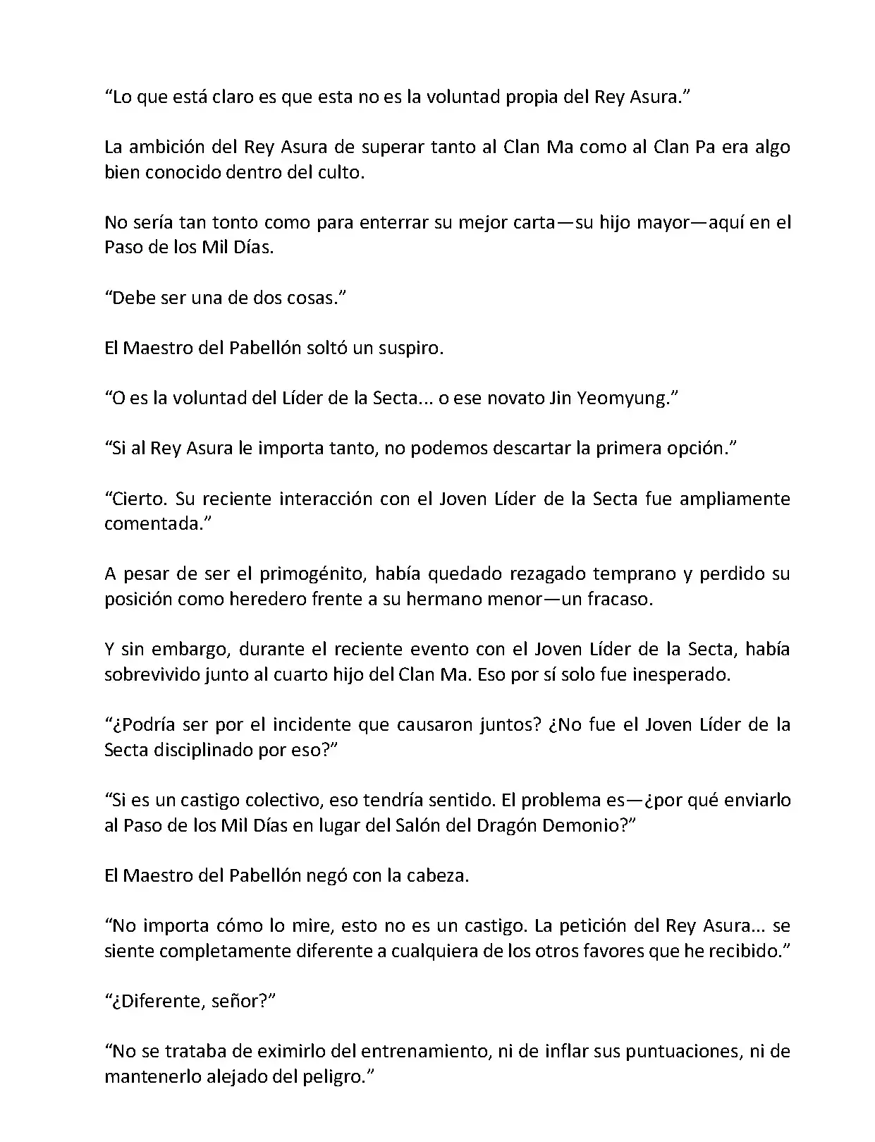 Mi Esposa es la Lider del Culto Demoniaco (Novela) - Capítulo 25 - Página 7 - LectorTMOo