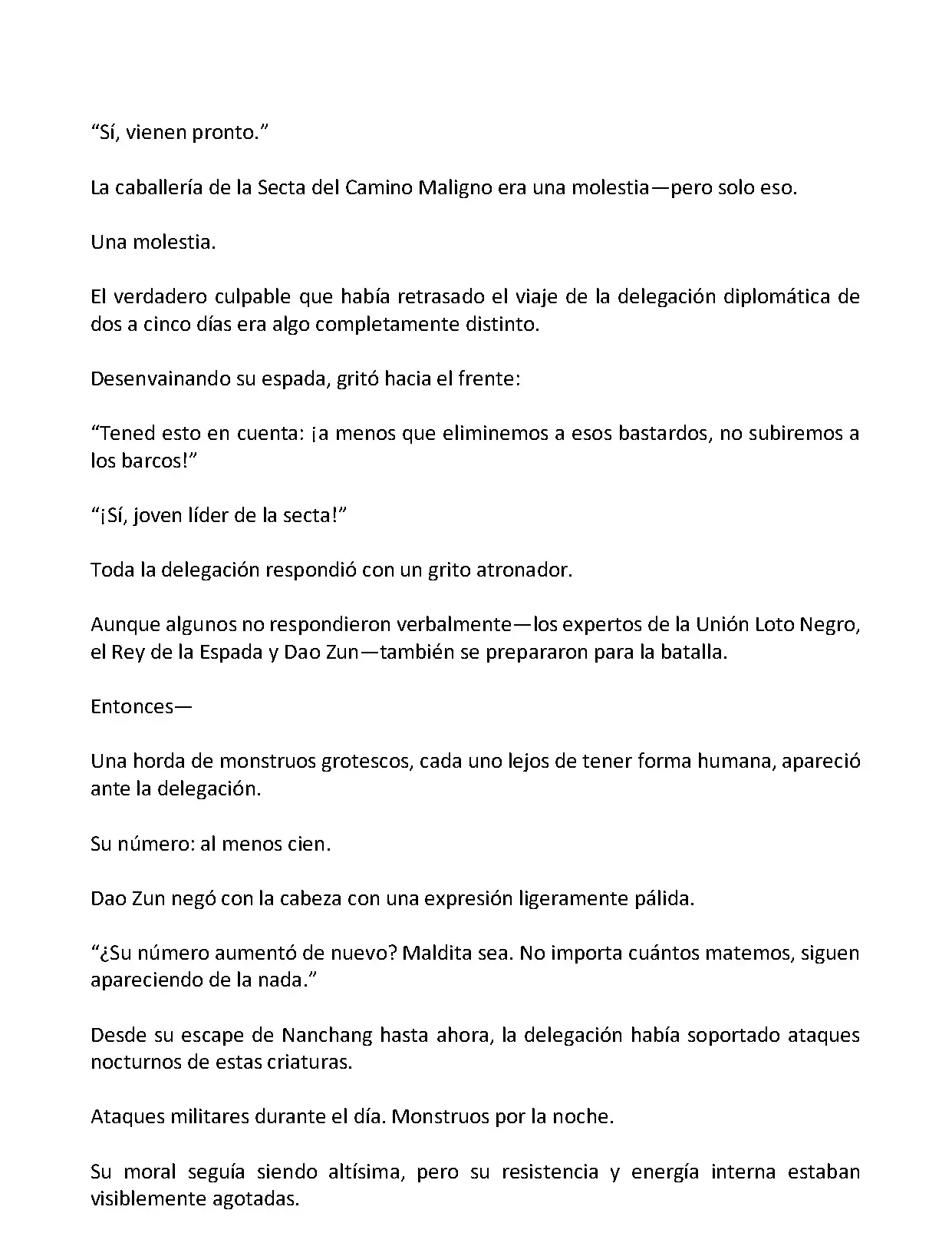Mi Esposa es la Lider del Culto Demoniaco (Novela) - Capítulo 251 - Página 9 - LectorTMOo