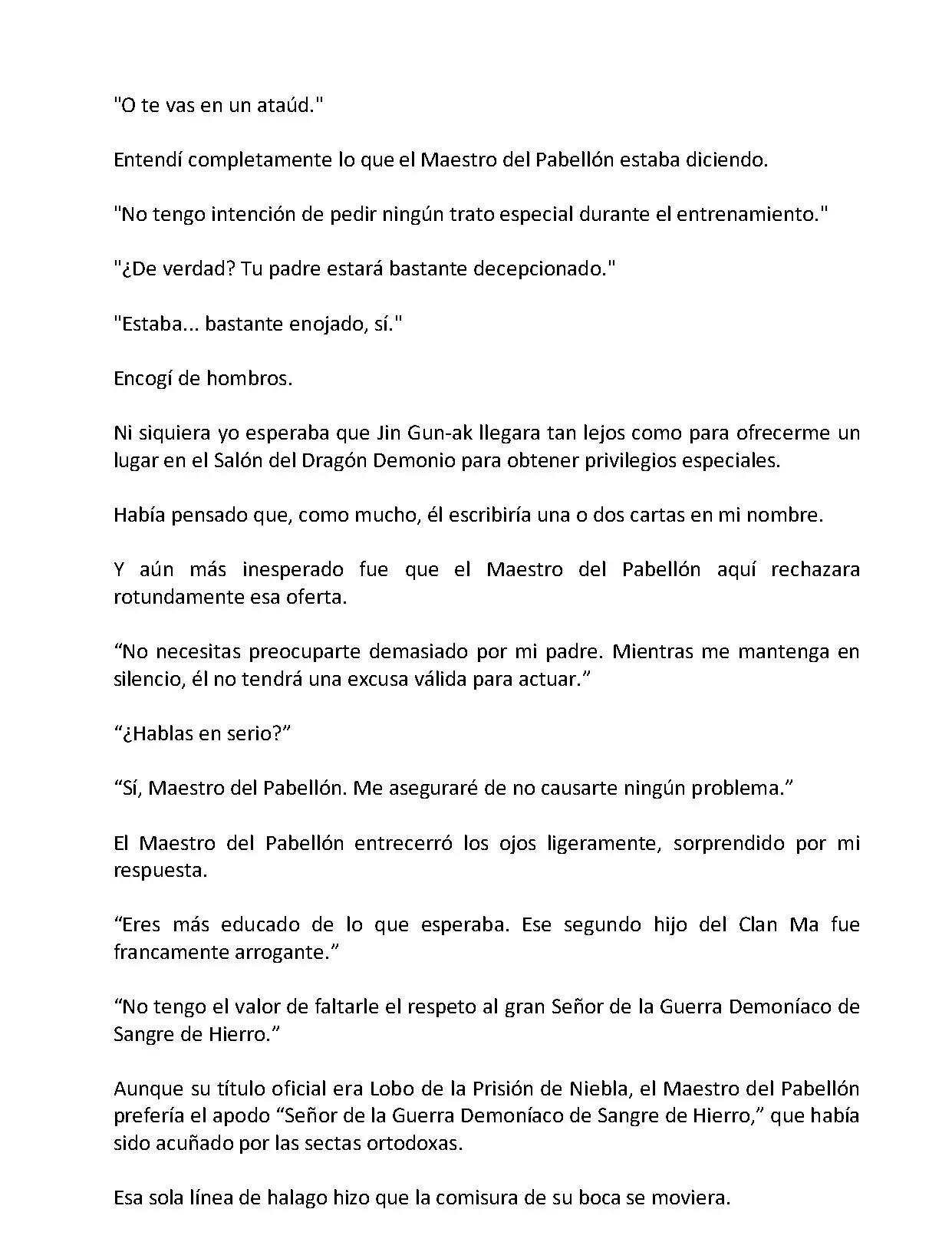 Mi Esposa es la Lider del Culto Demoniaco (Novela) - Capítulo 26 - Página 9 - LectorTMOo