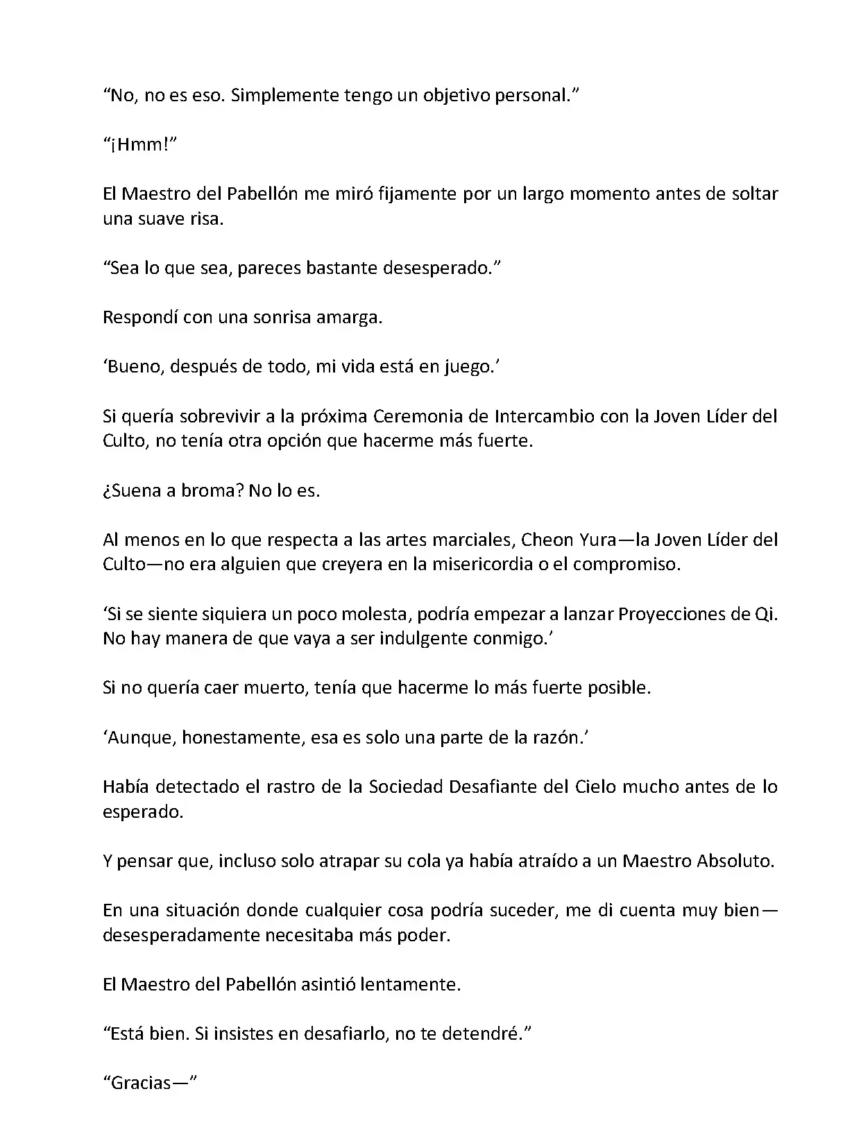 Mi Esposa es la Lider del Culto Demoniaco (Novela) - Capítulo 26 - Página 12 - LectorTMOo