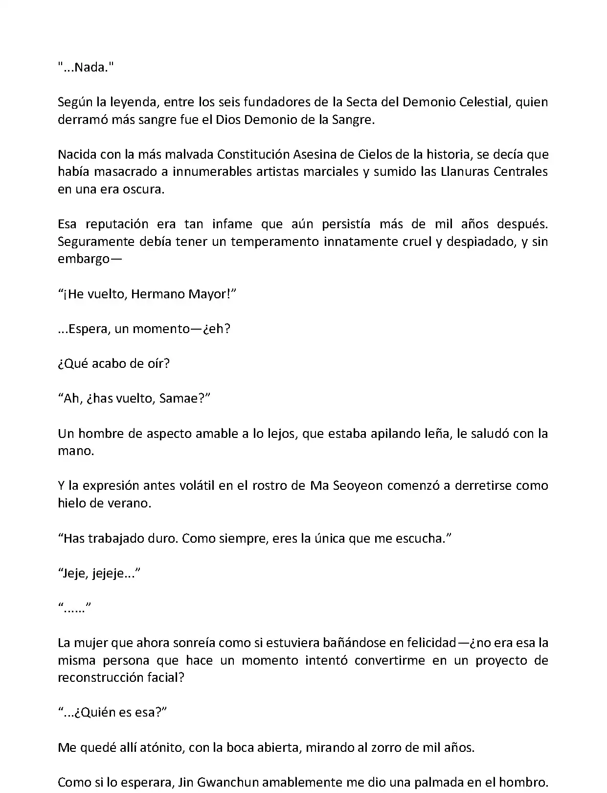 Mi Esposa es la Lider del Culto Demoniaco (Novela) - Capítulo 261 - Página 11 - LectorTMOo