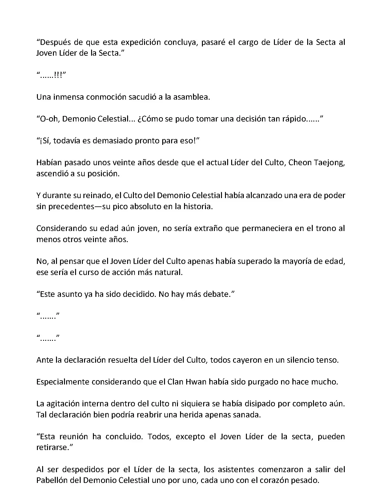 Mi Esposa es la Lider del Culto Demoniaco (Novela) - Capítulo 264 - Página 4 - LectorTMOo