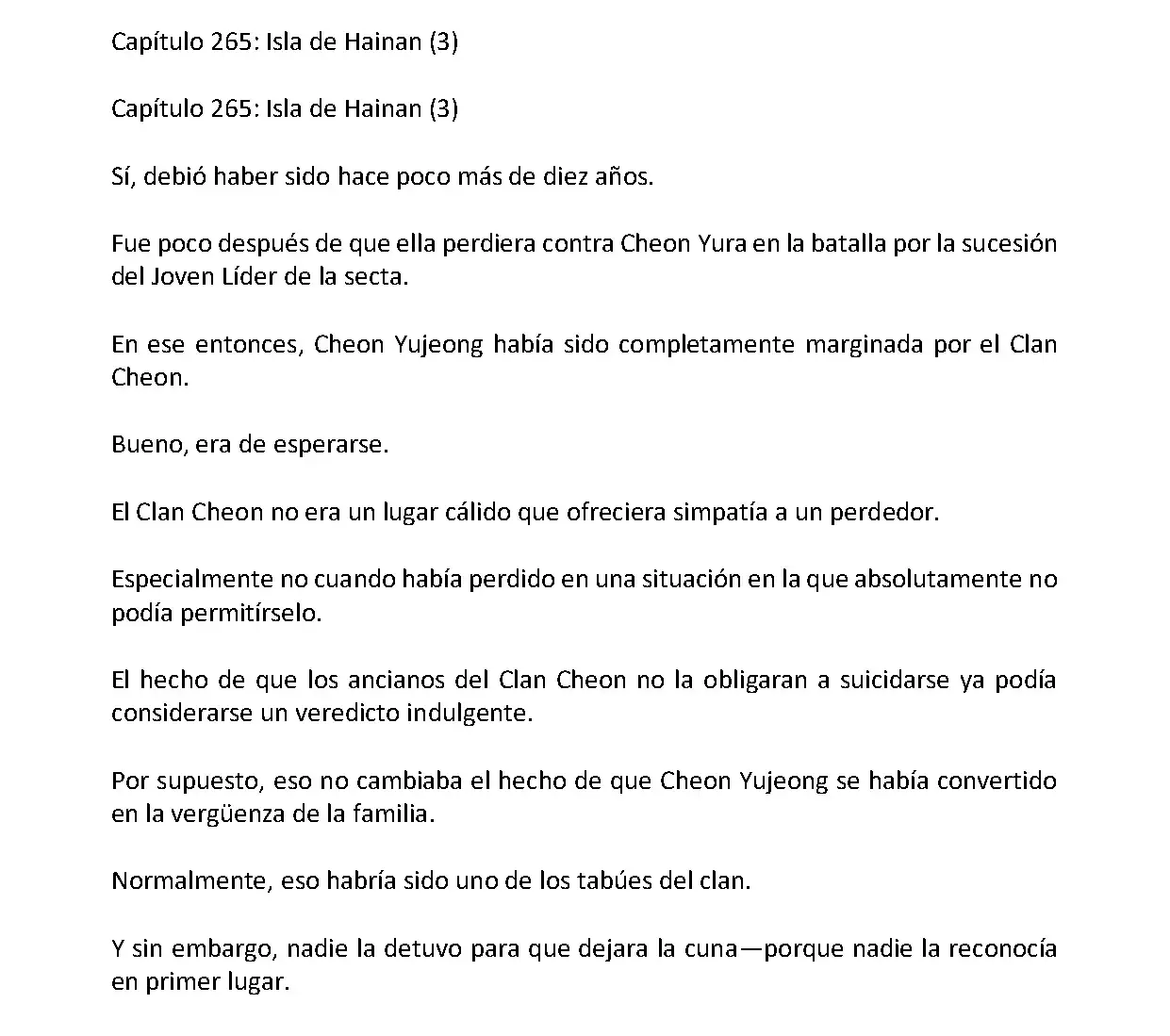 Mi Esposa es la Lider del Culto Demoniaco (Novela) - Capítulo 265 - Página 2 - LectorTMOo