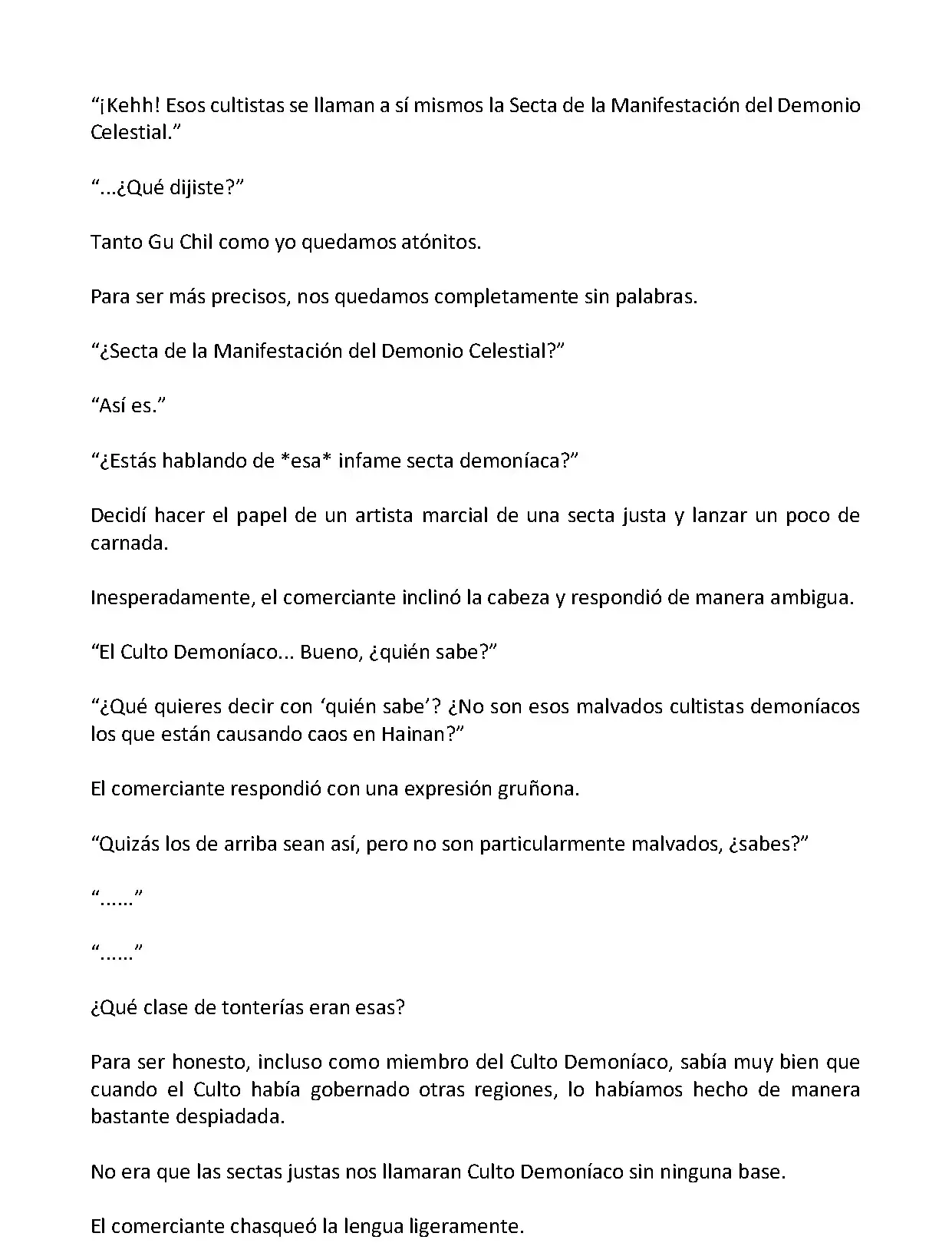 Mi Esposa es la Lider del Culto Demoniaco (Novela) - Capítulo 266 - Página 5 - LectorTMOo