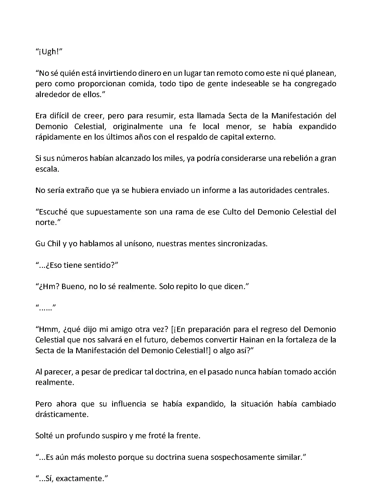 Mi Esposa es la Lider del Culto Demoniaco (Novela) - Capítulo 266 - Página 7 - LectorTMOo